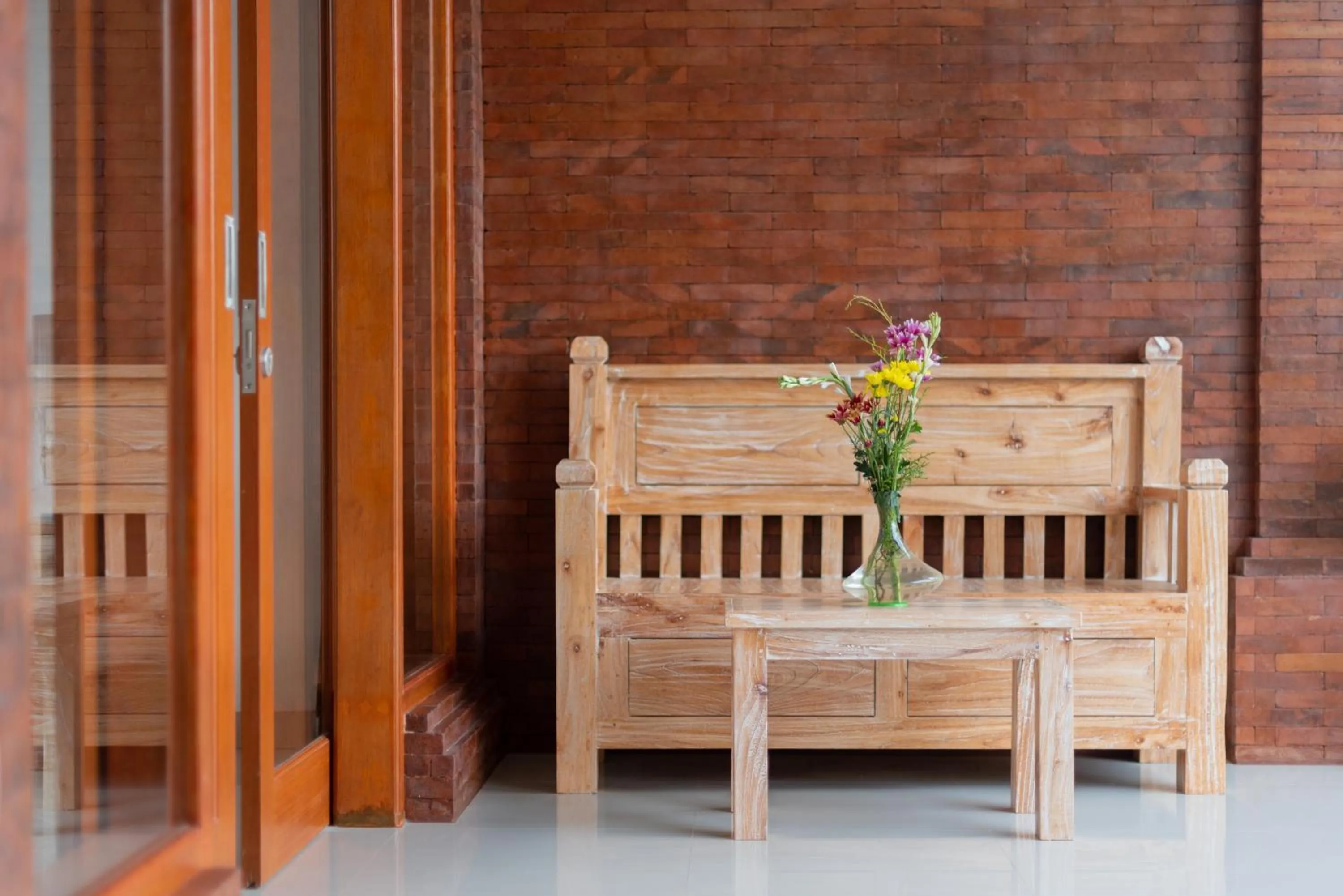 Seating area in Villa Semujan Ubud