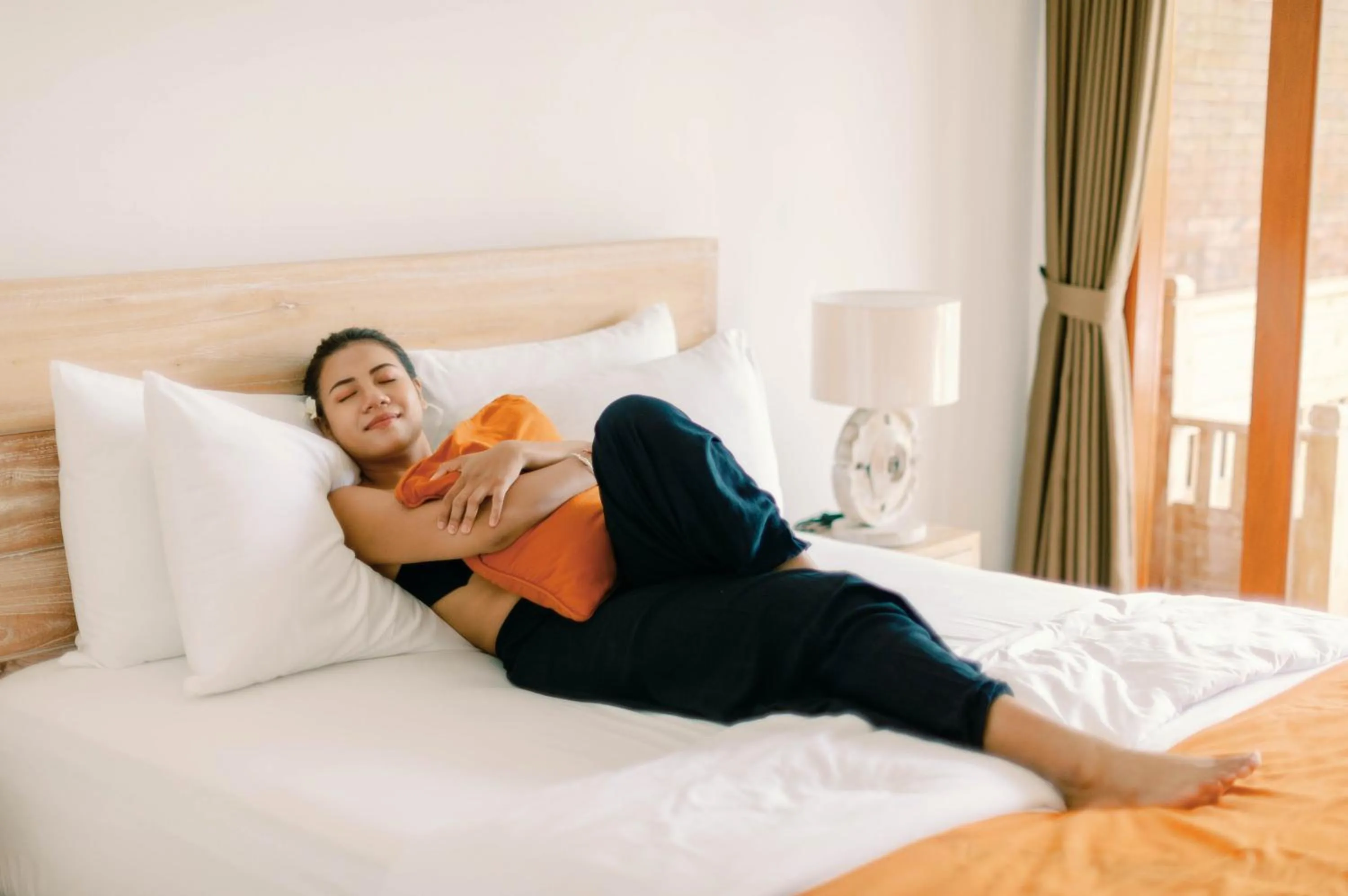 Bedroom, Bed in Villa Semujan Ubud