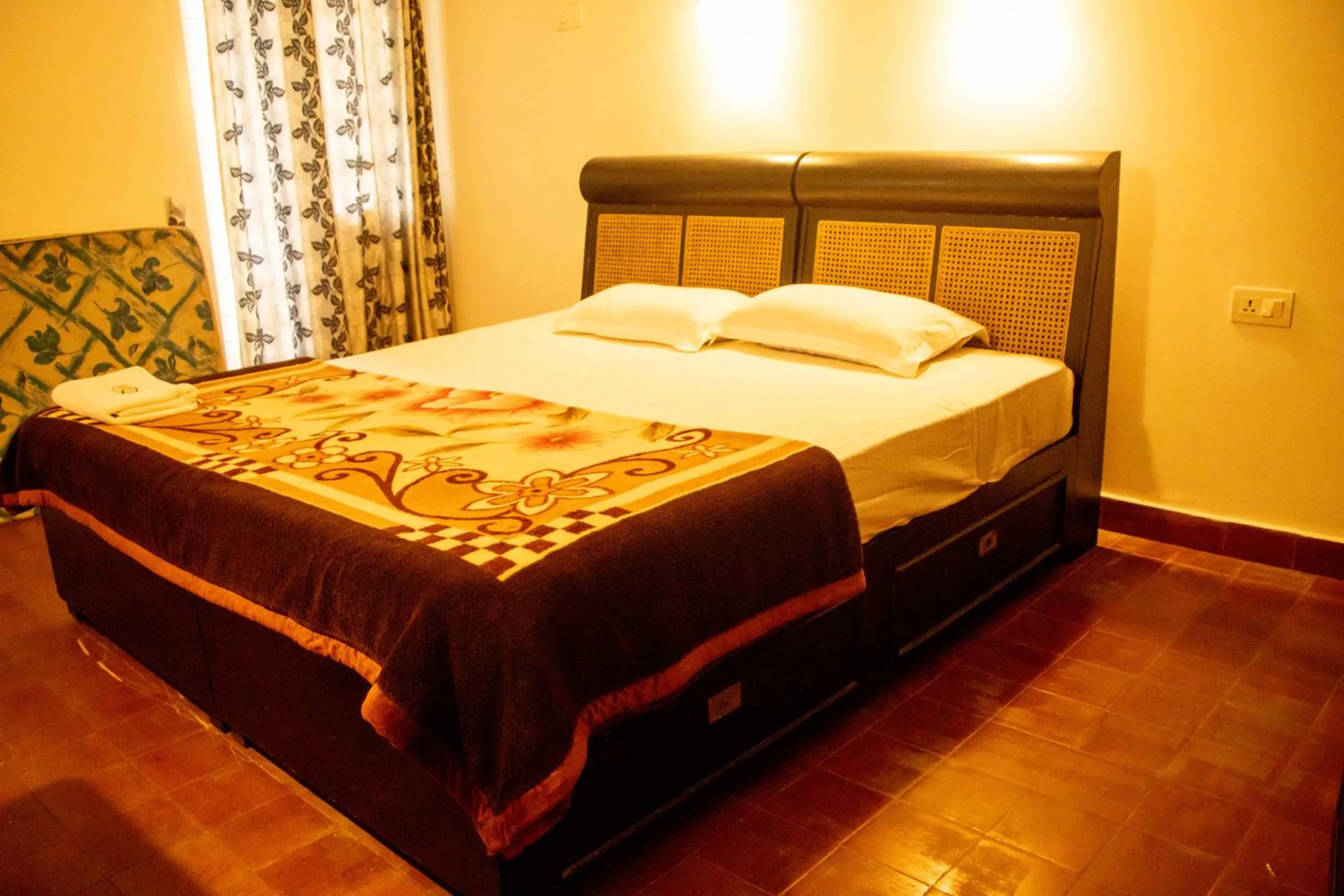 Bed in Fortbeach Service Apartments