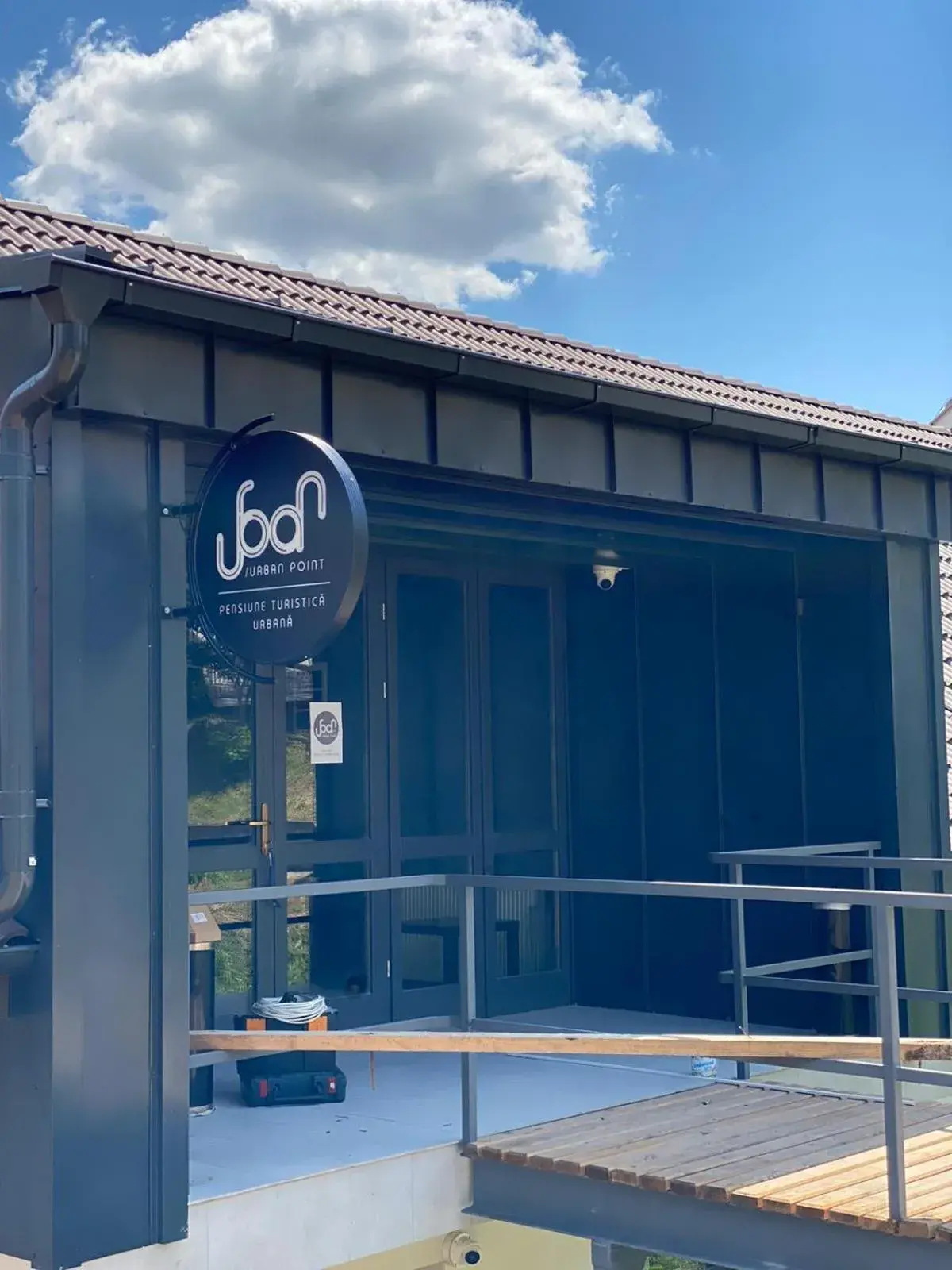 Property building in Pensiunea Urban Point Property building in Pensiunea Urban Point