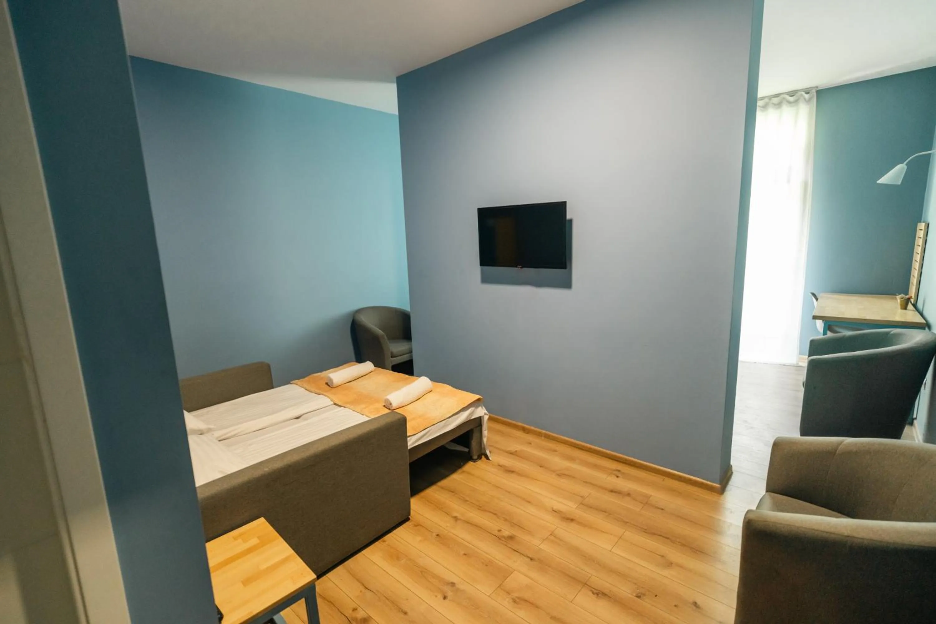 Bed in Pensiunea Urban Point