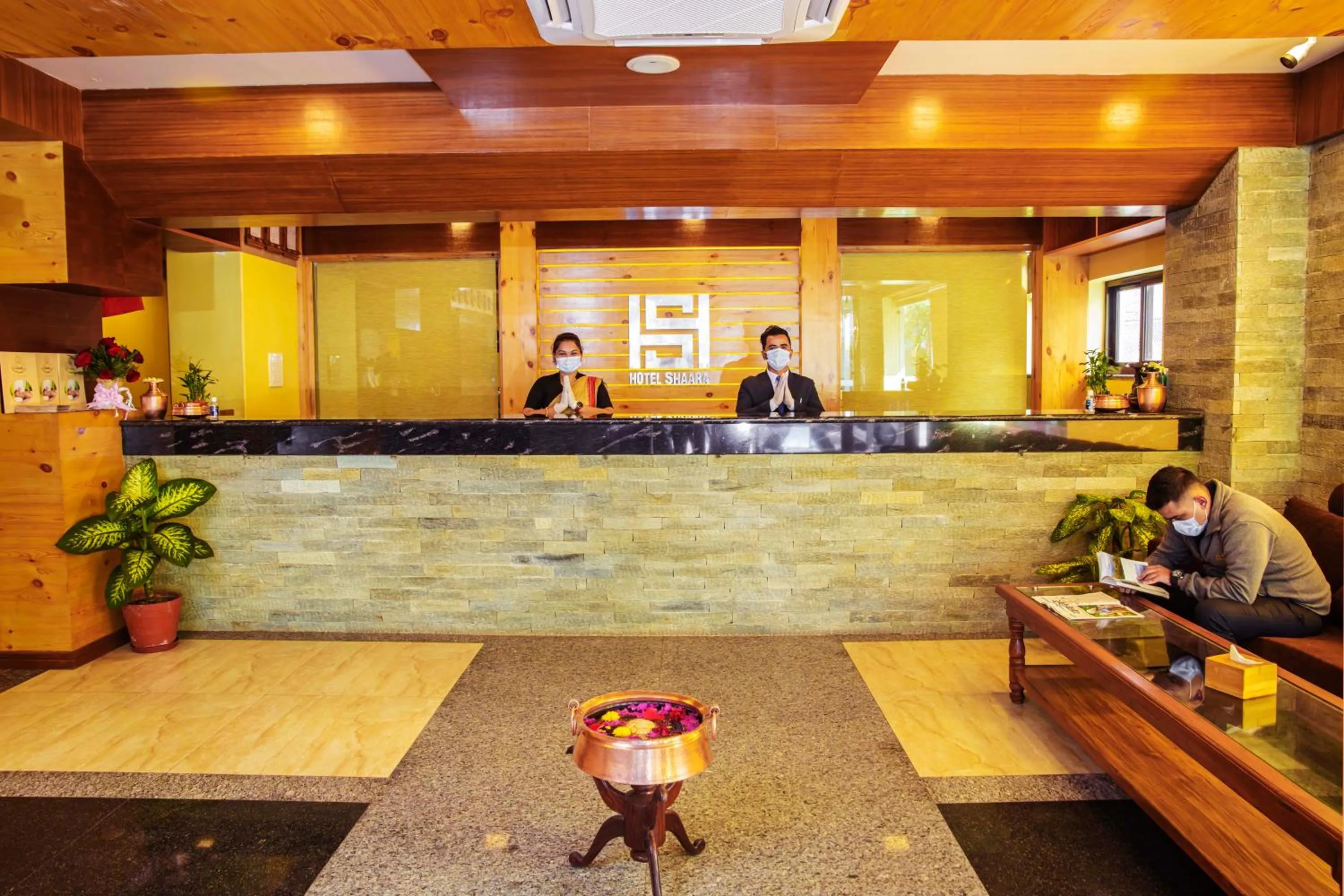 Lobby or reception in Hotel Shaara