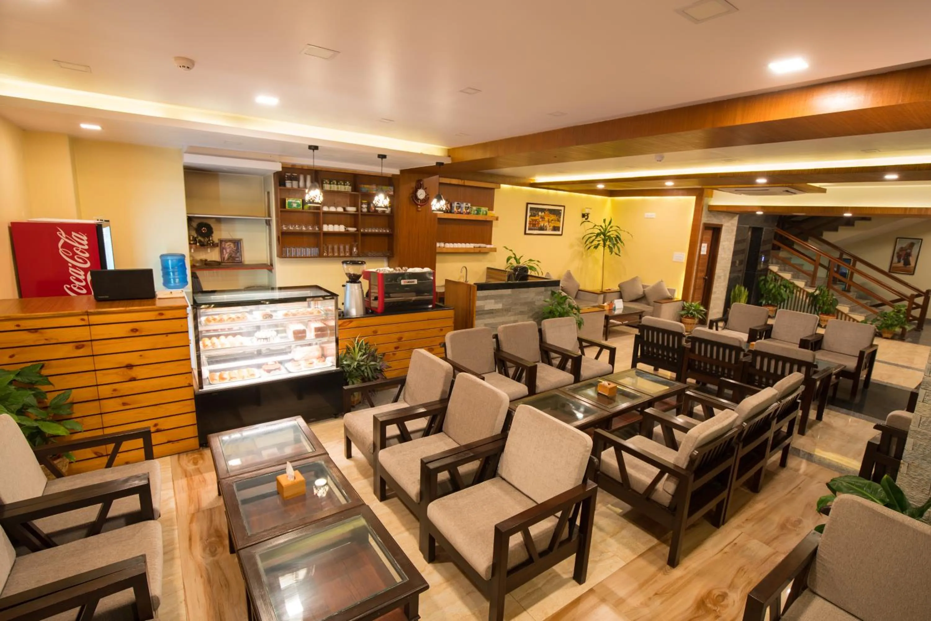 Seating area in Hotel Shaara