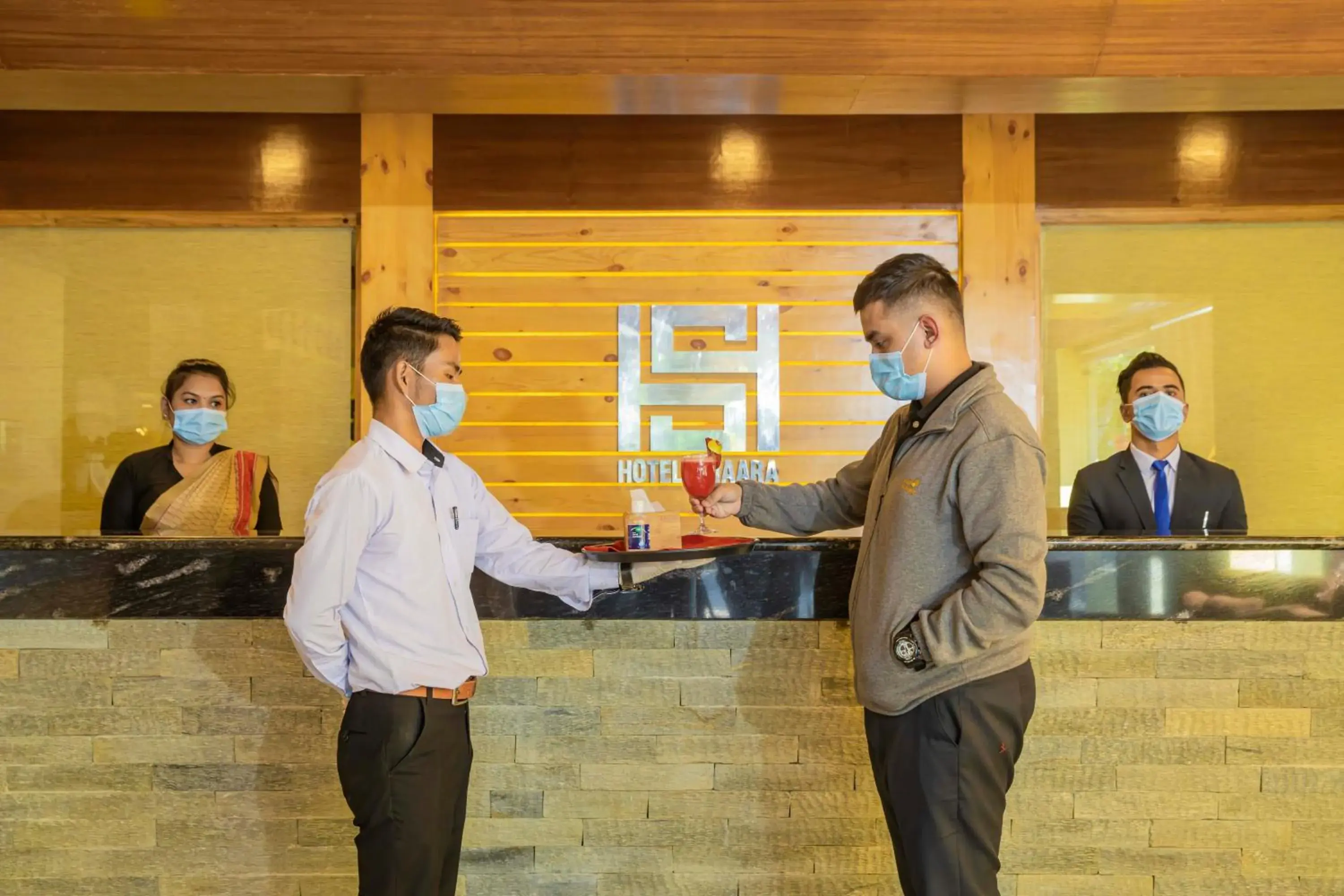 Lobby or reception in Hotel Shaara Lobby or reception in Hotel Shaara