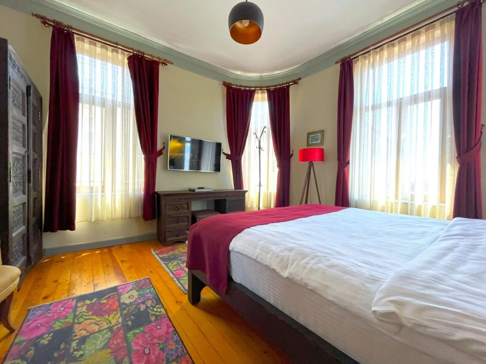 Bed in O'Pera Okanlı Suites