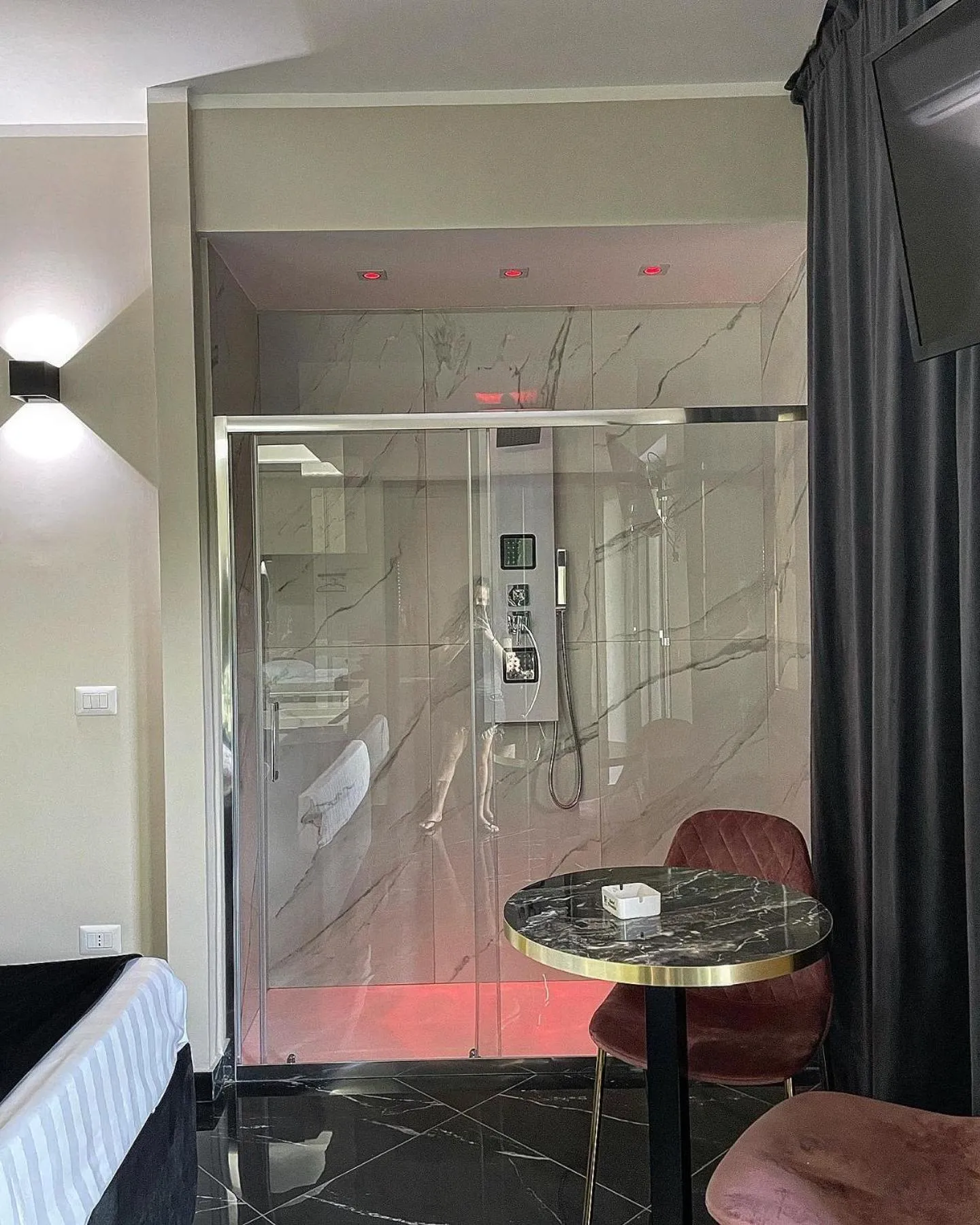 Bathroom in Hotel Trionfal