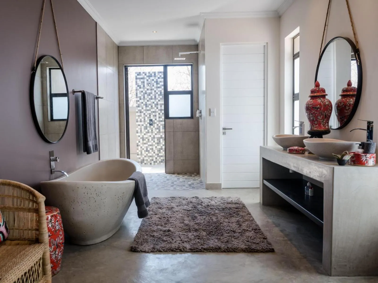 Bathroom in Safari Moon Luxury Bush Lodge