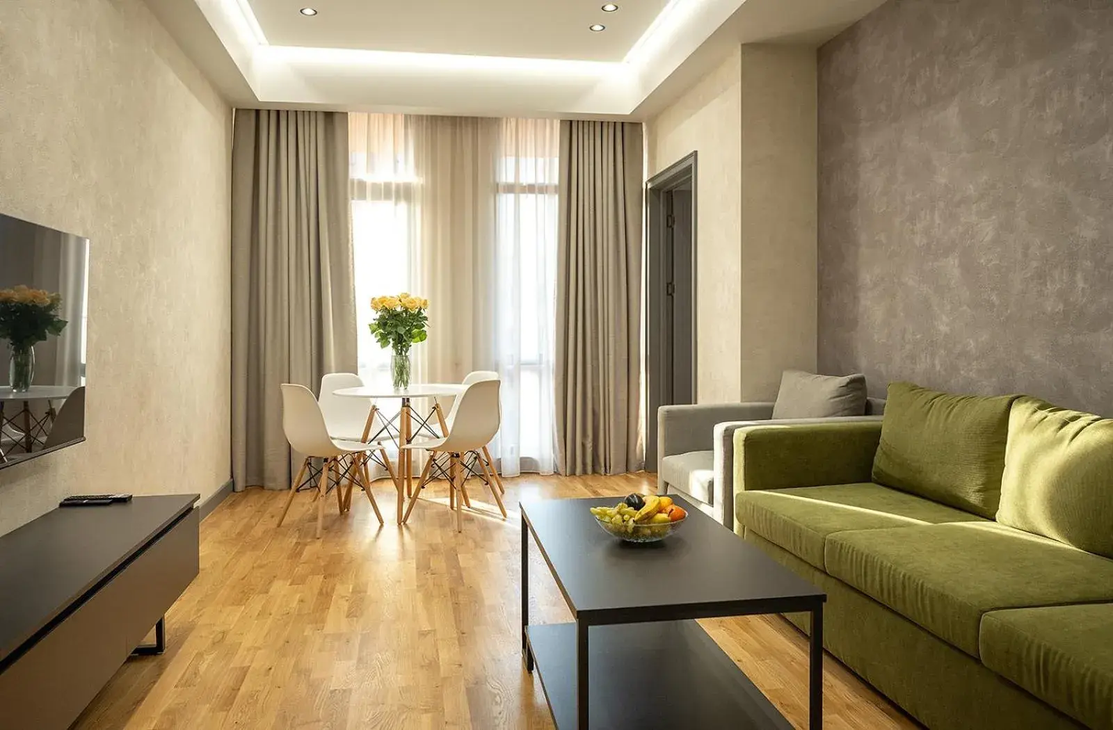 Living room in Hilltop North Avenue by Stellar Hotels, Yerevan Living room in Hilltop North Avenue by Stellar Hotels, Yerevan
