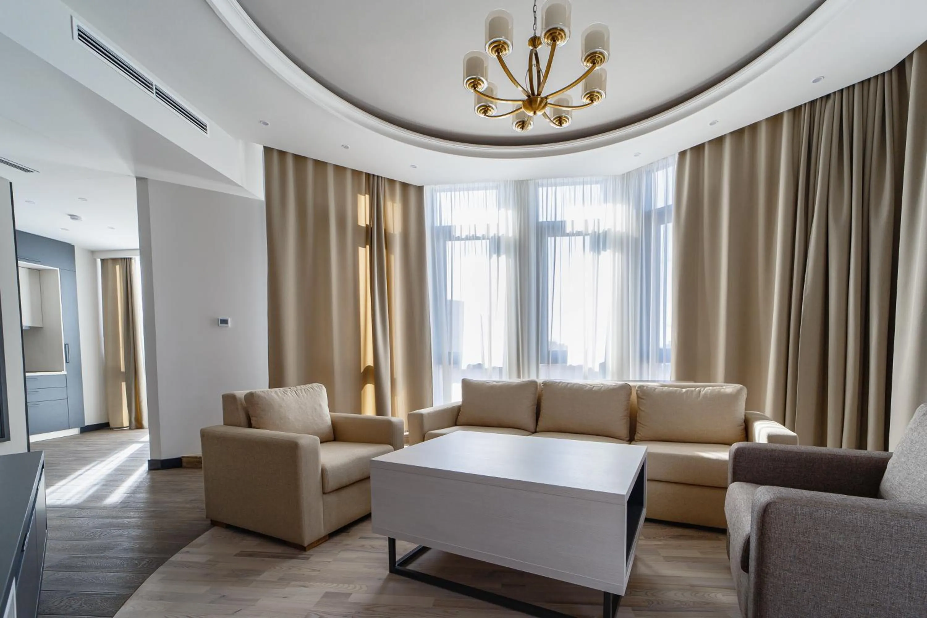 Living room in Hilltop North Avenue by Stellar Hotels, Yerevan