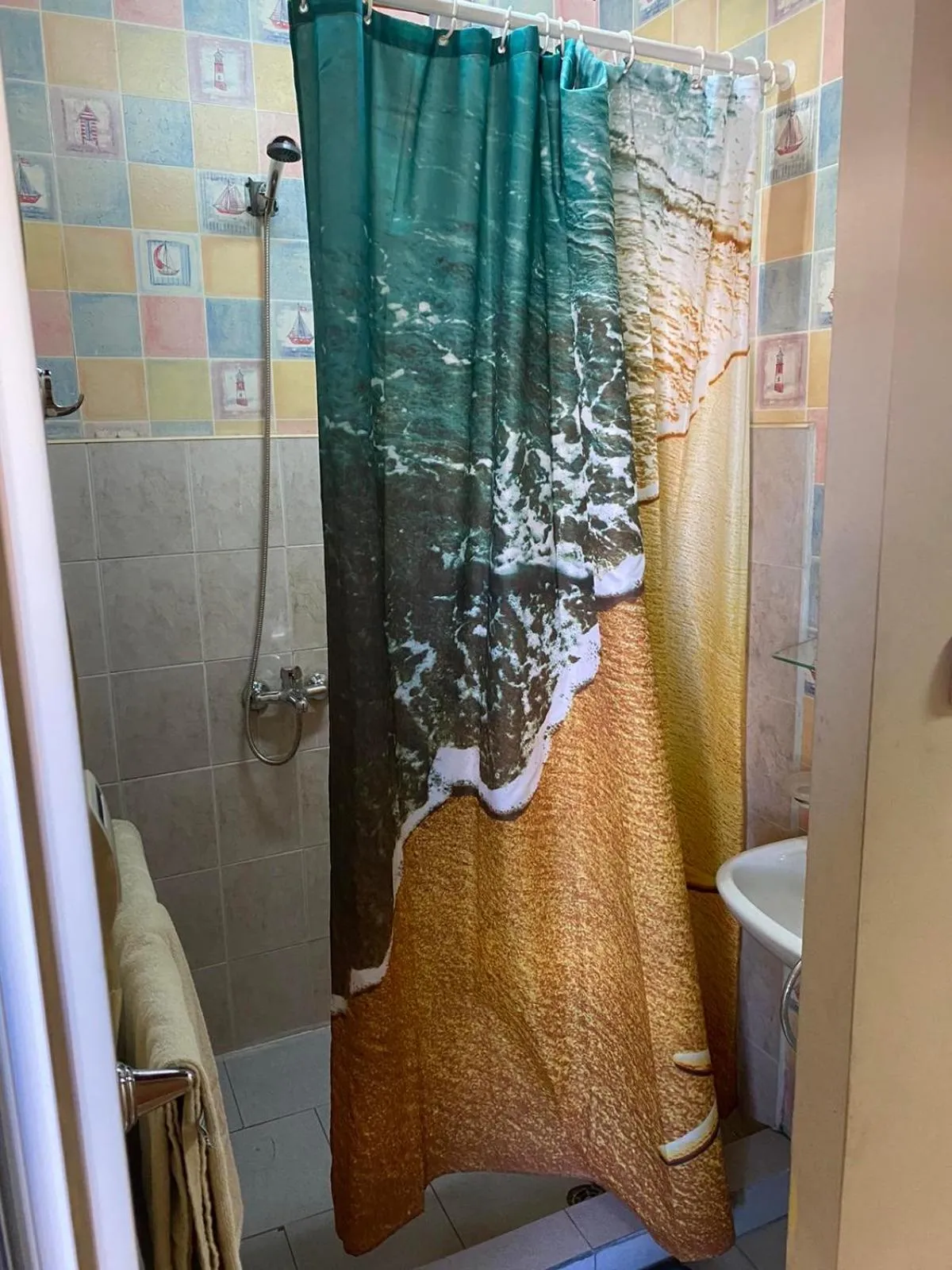 Bathroom in Motel Dilijans