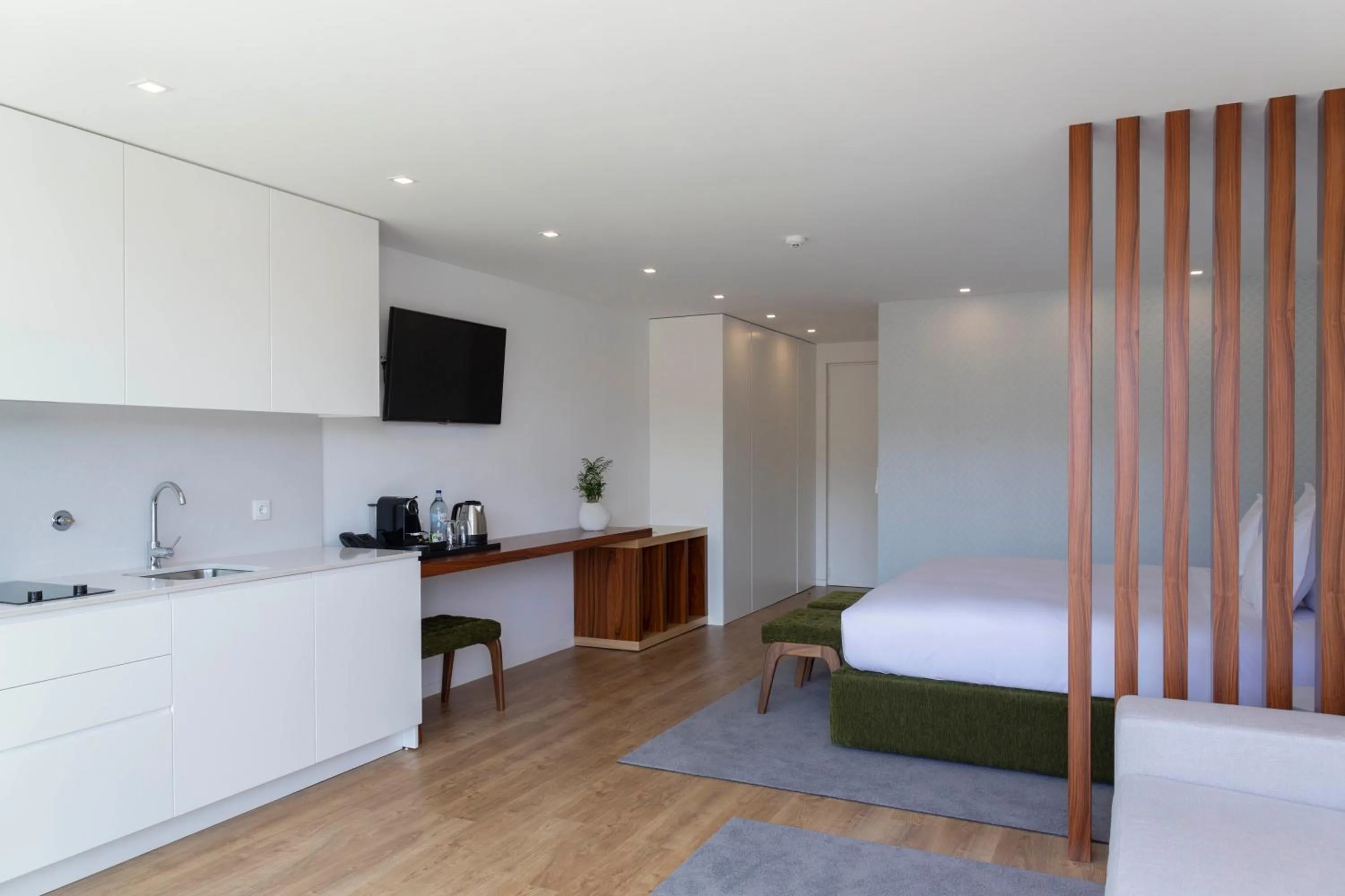 Bed in Portovella Lodges & Bungalows