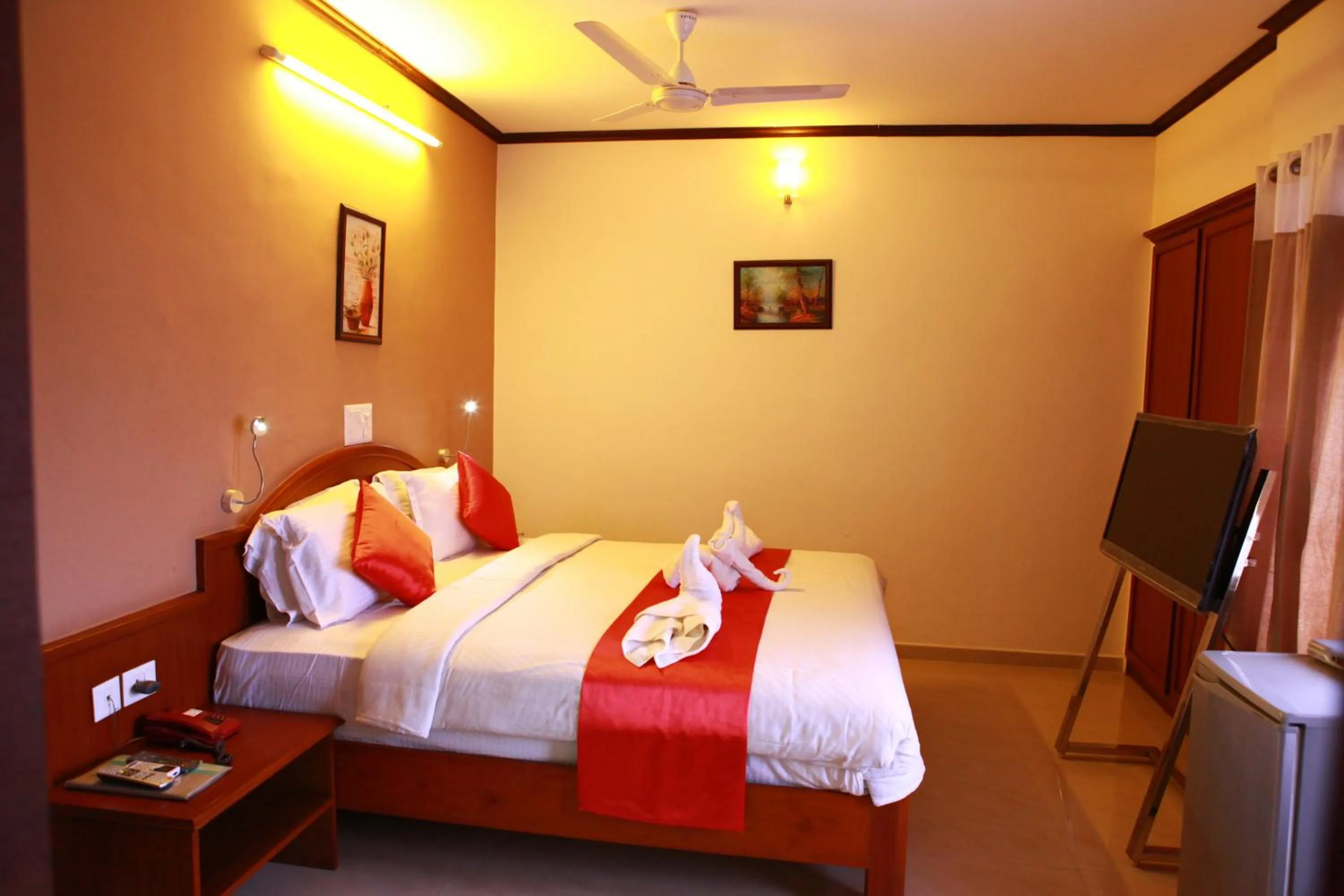 Bedroom in Sayoojyam Residency