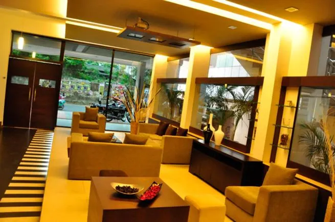 Lobby or reception in Sayoojyam Residency