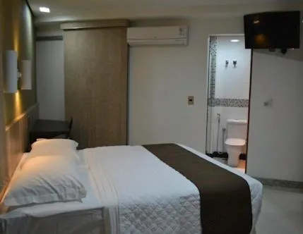 Bedroom, Bed in Hotel Domus Itabira