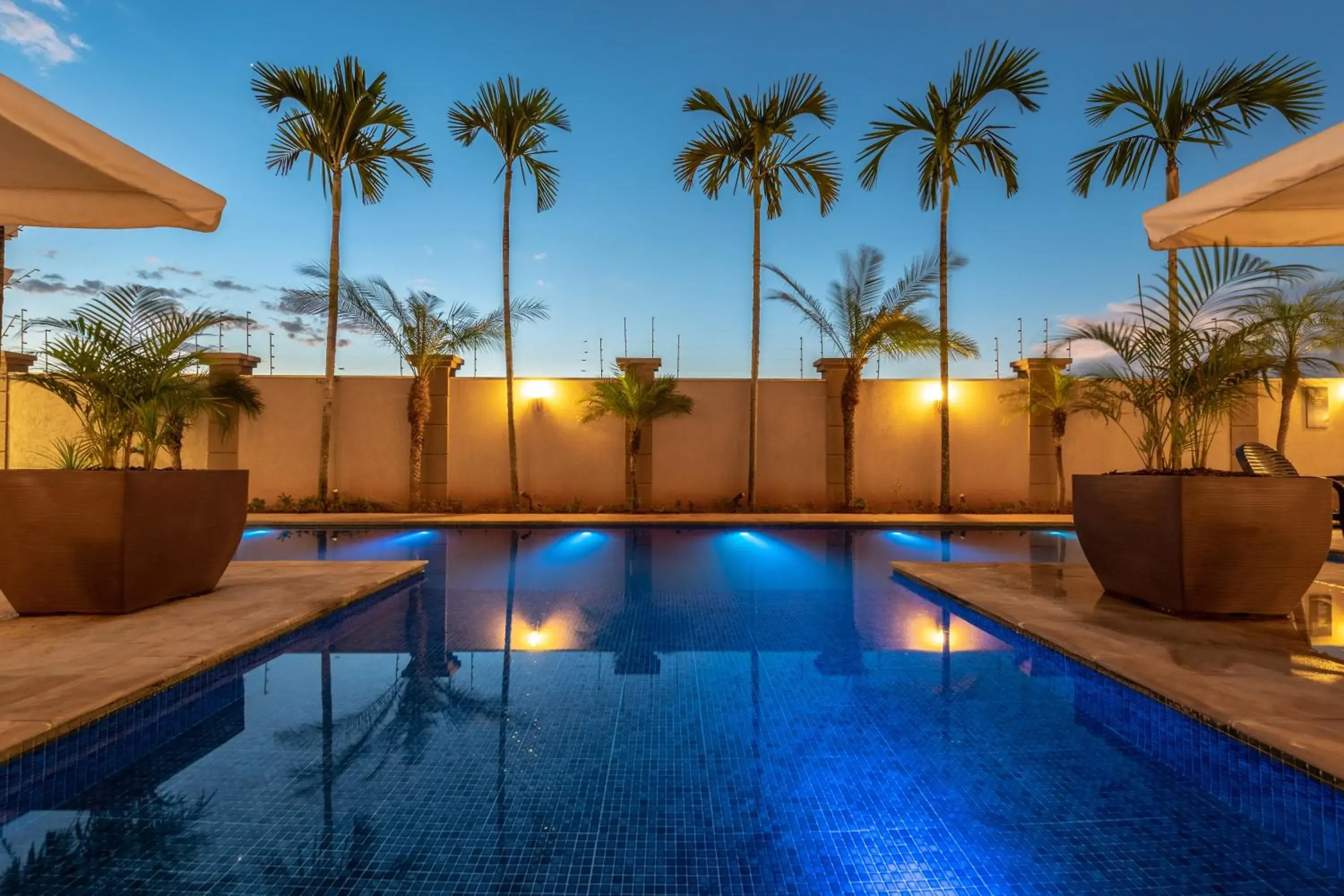 Swimming pool in Class Hotel Pouso Alegre Swimming pool in Class Hotel Pouso Alegre