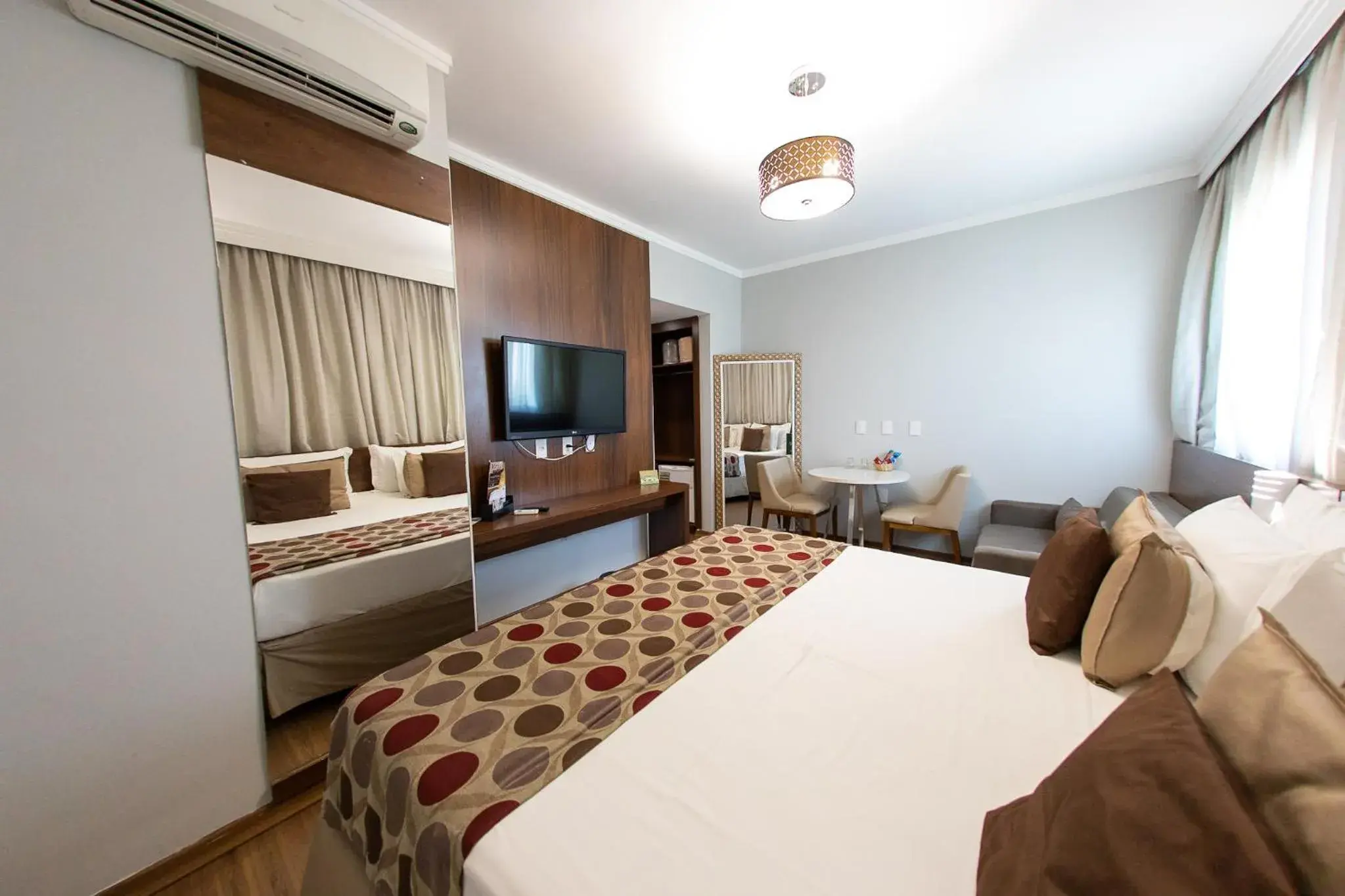 Bedroom, Bed in Class Hotel Pouso Alegre Bedroom, Bed in Class Hotel Pouso Alegre