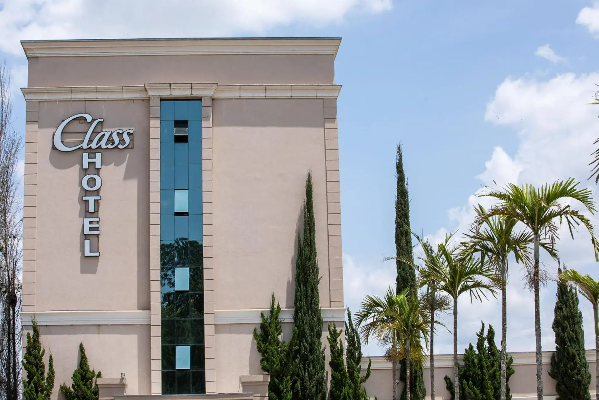 Property building in Class Hotel Pouso Alegre Property building in Class Hotel Pouso Alegre