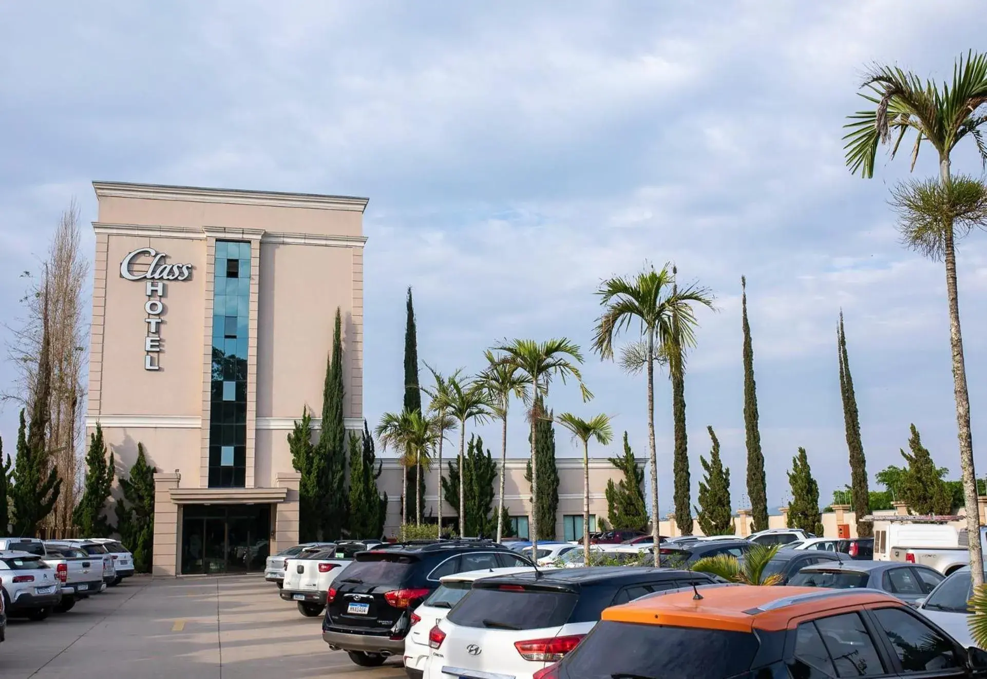 Property building in Class Hotel Pouso Alegre Property building in Class Hotel Pouso Alegre