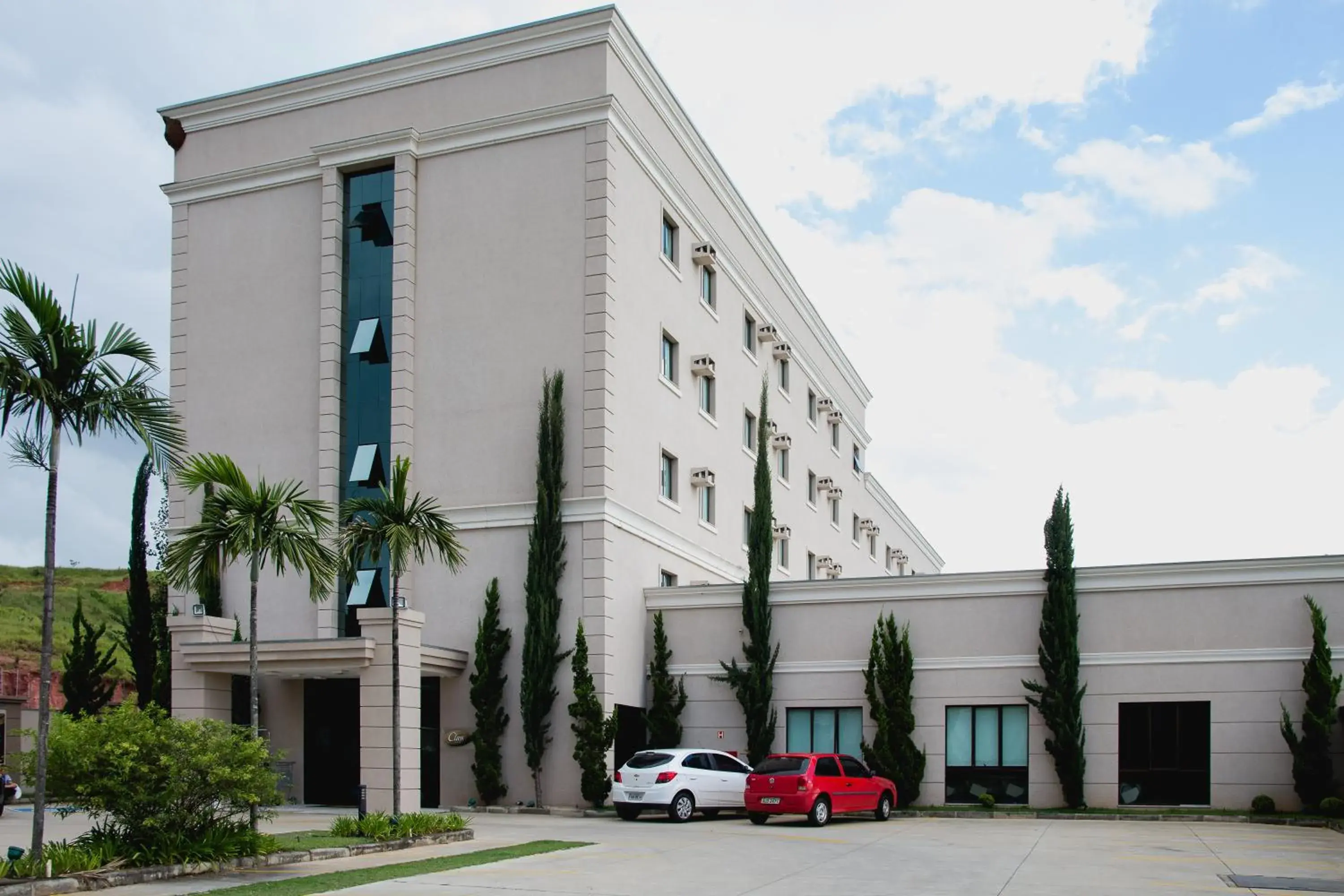 Facade/entrance in Class Hotel Pouso Alegre Facade/entrance in Class Hotel Pouso Alegre