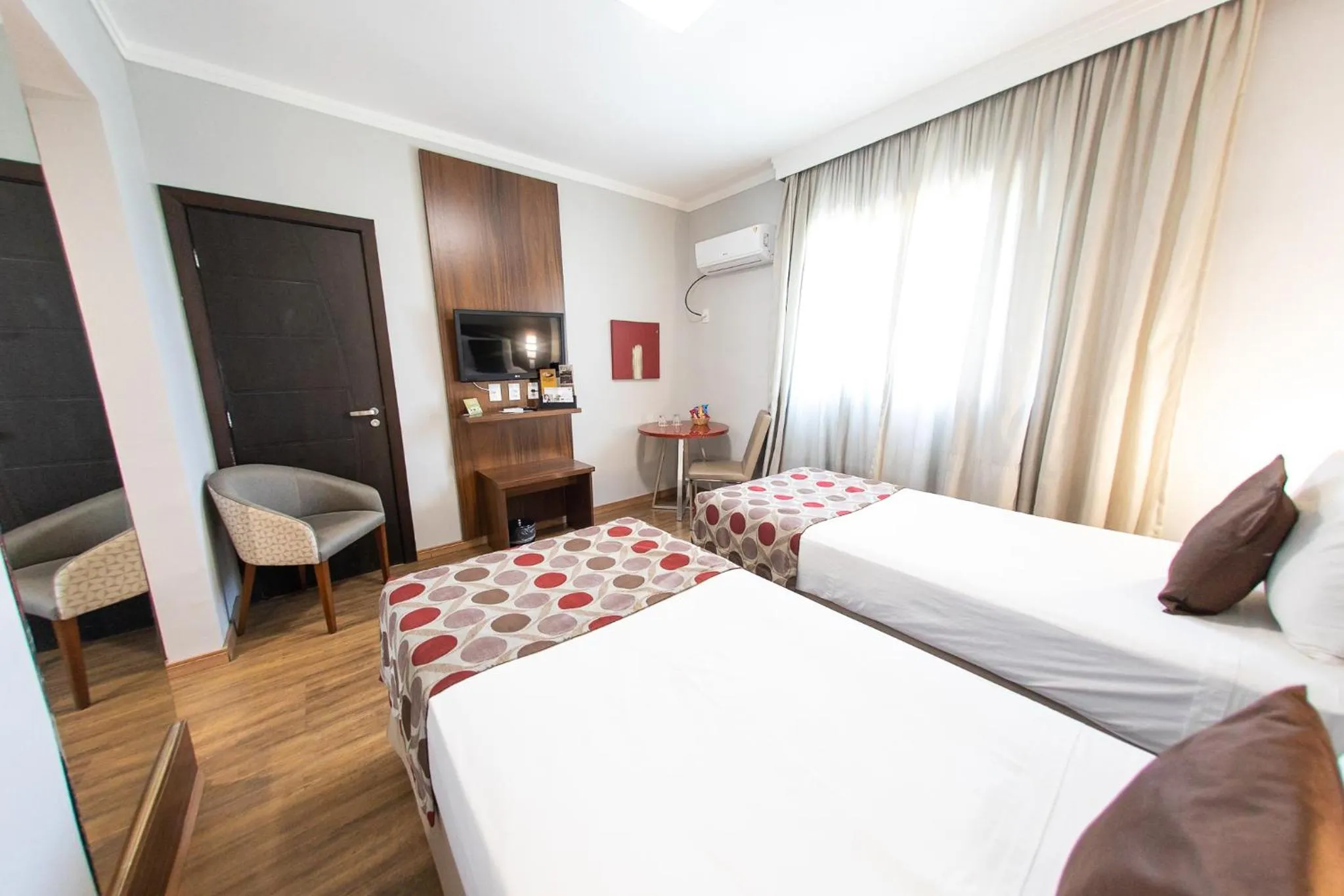 Bedroom, Bed in Class Hotel Pouso Alegre