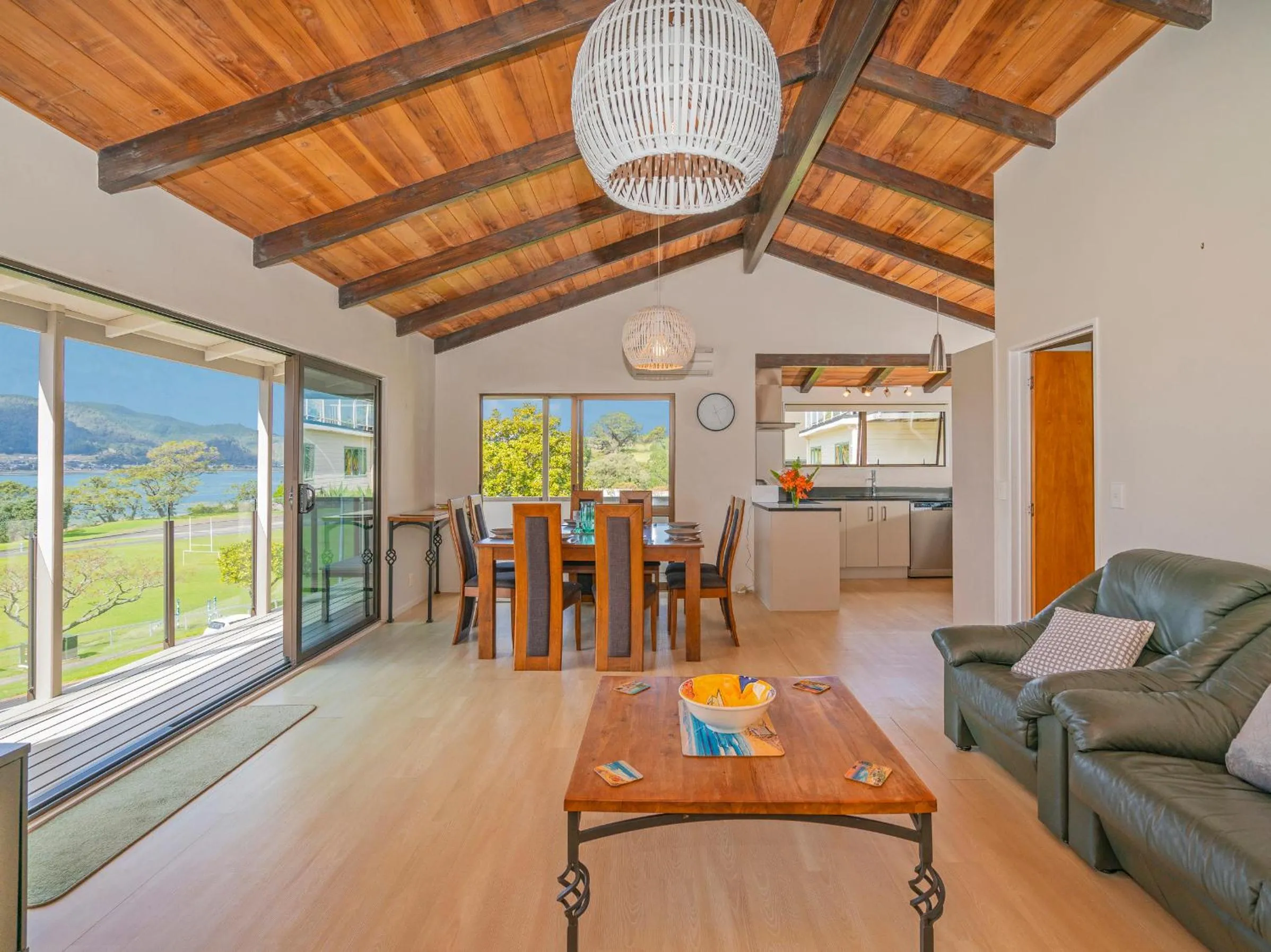 Shower in Tairua Harbour Views - Tairua Holiday Home