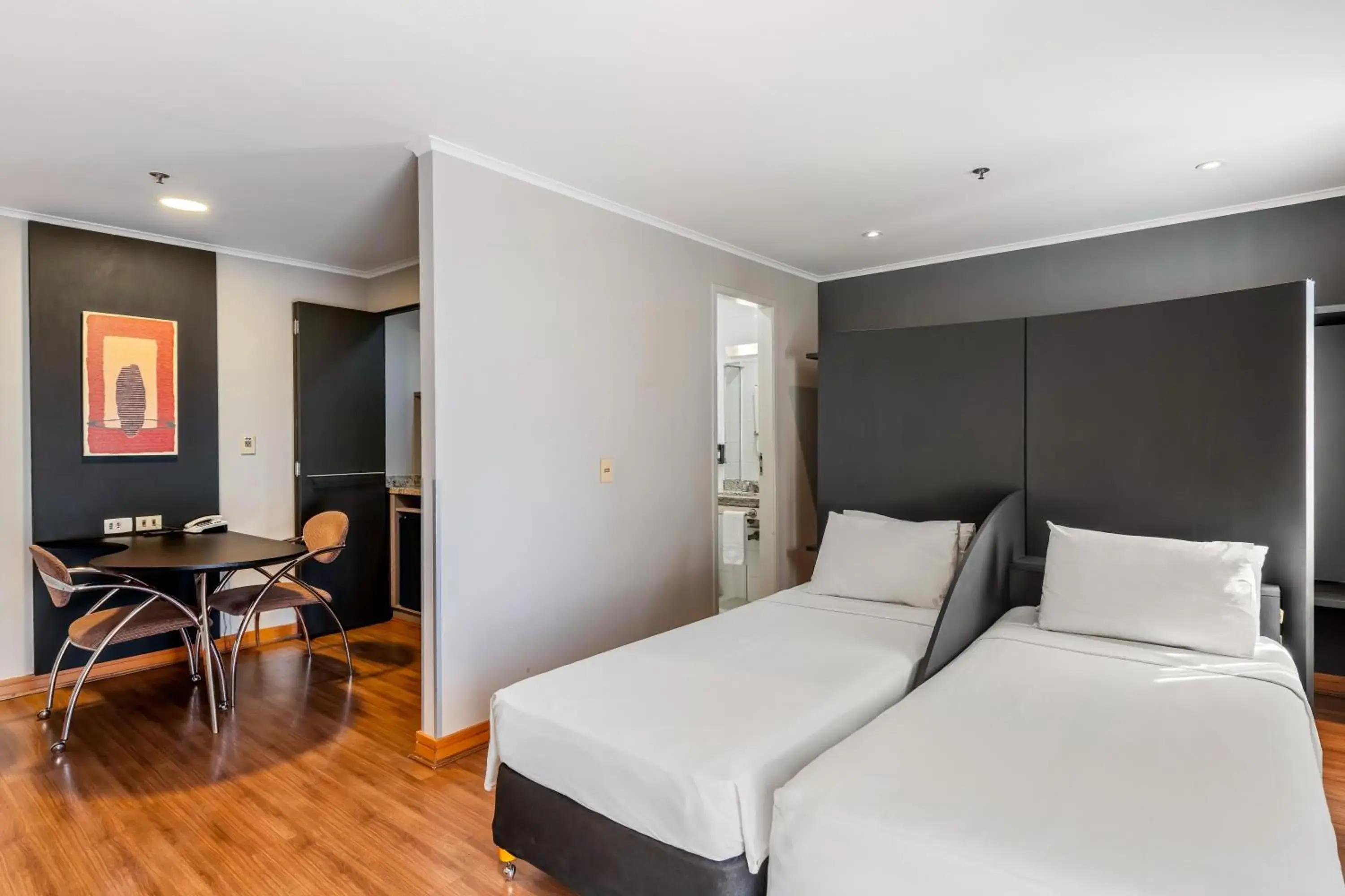 Bedroom, Bed in Slaviero São Paulo Ibirapuera Bedroom, Bed in Slaviero São Paulo Ibirapuera