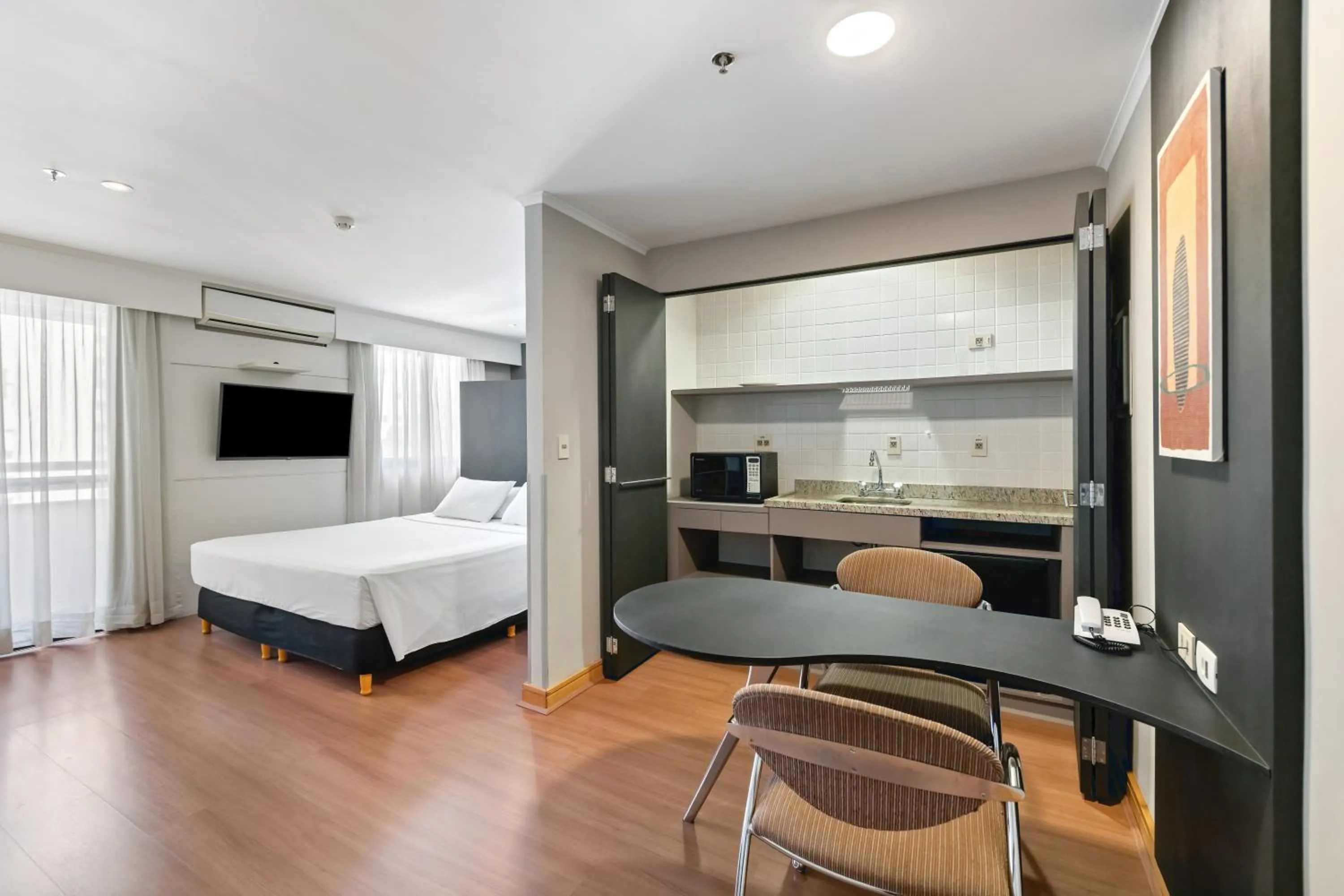 TV and multimedia, Bed in Slaviero São Paulo Ibirapuera