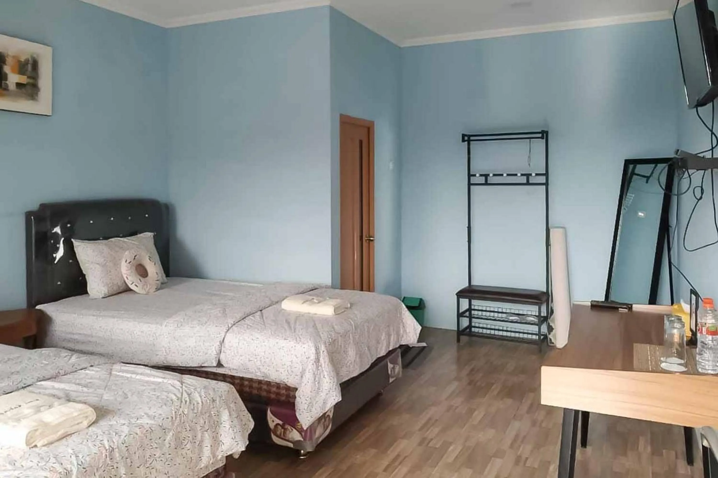 Bed in Kampung Abdi Resort Syariah Mitra RedDoorz