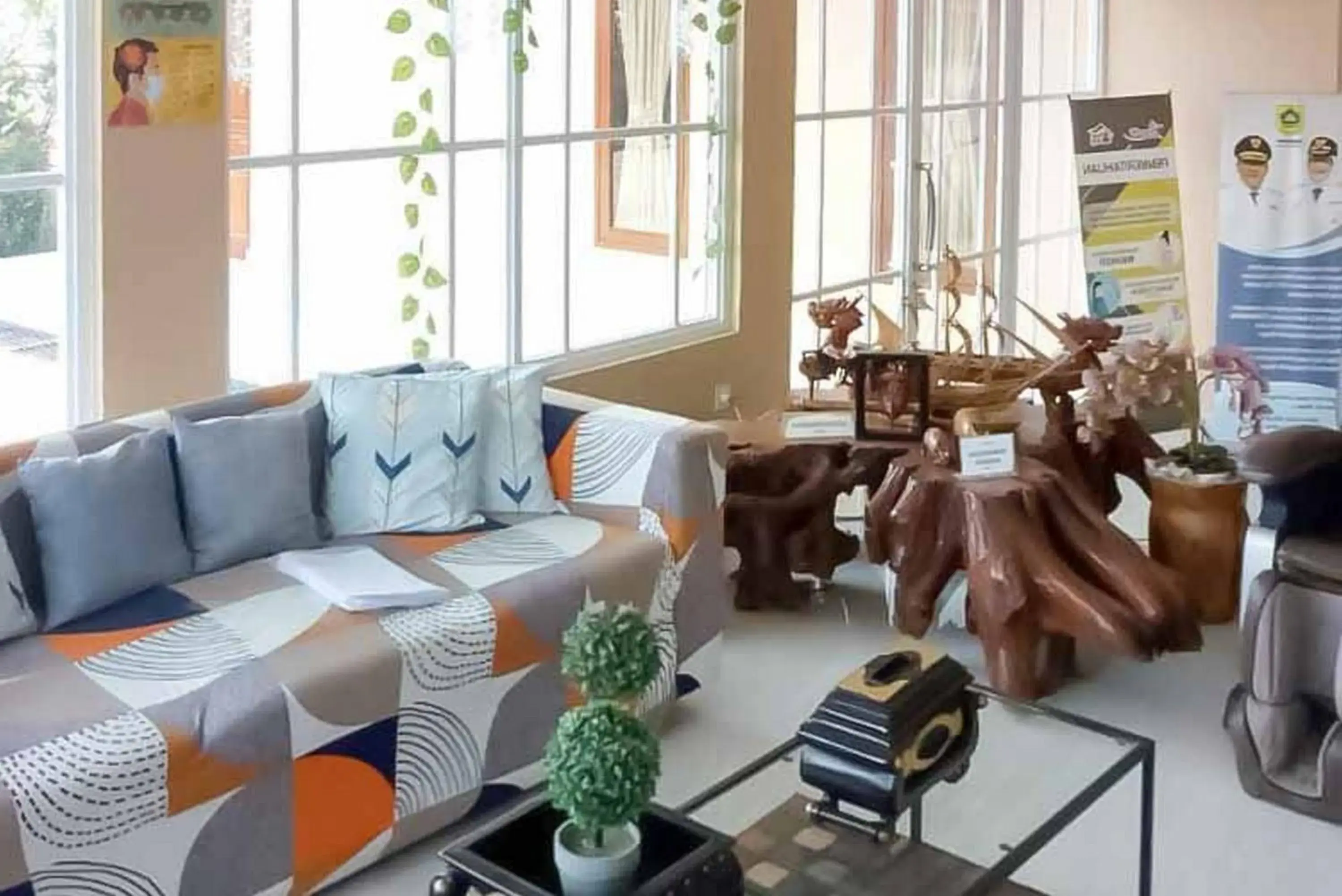 Lobby or reception in Kampung Abdi Resort Syariah Mitra RedDoorz Lobby or reception in Kampung Abdi Resort Syariah Mitra RedDoorz