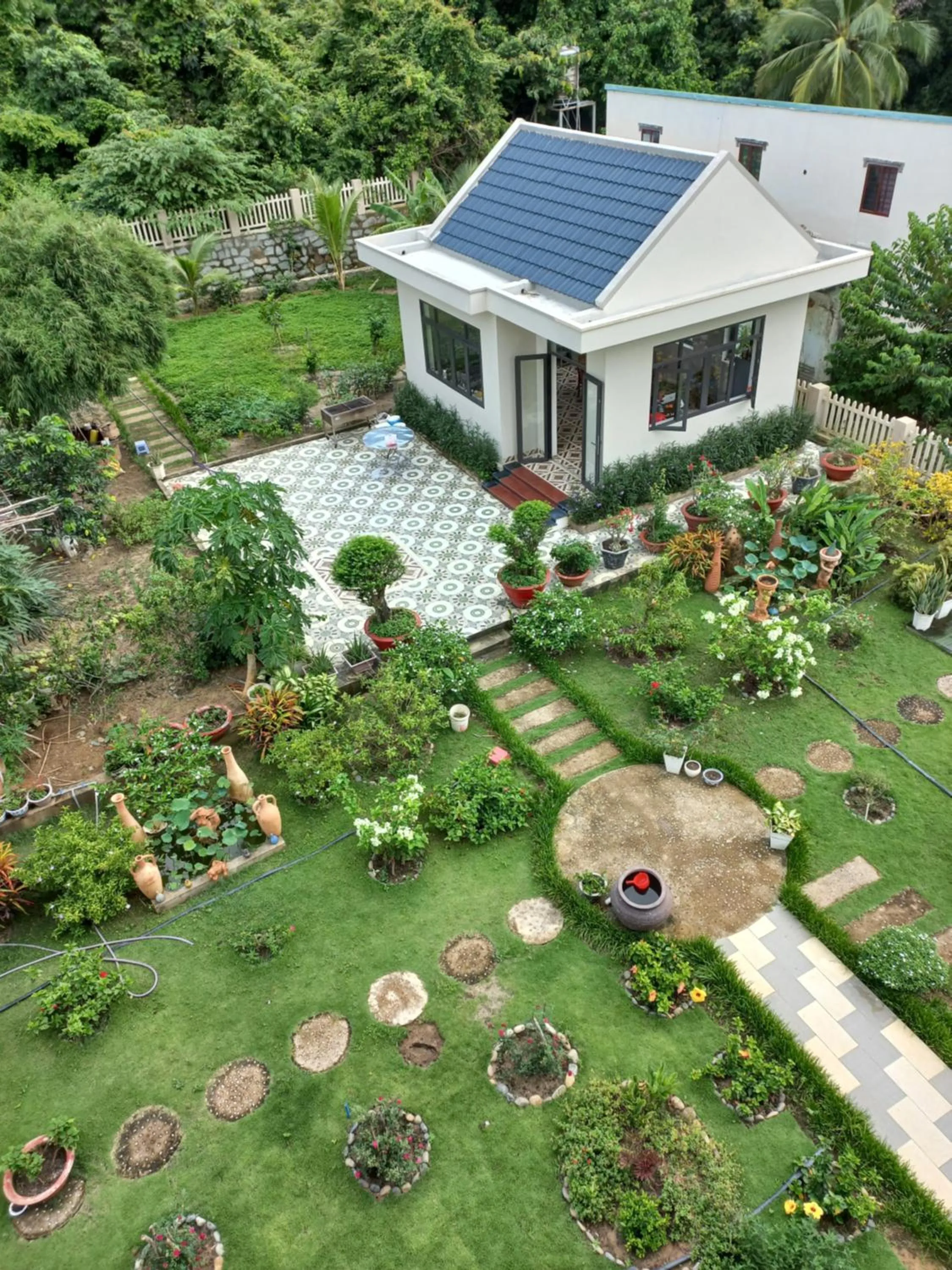 Garden in Garden House Côn Đảo