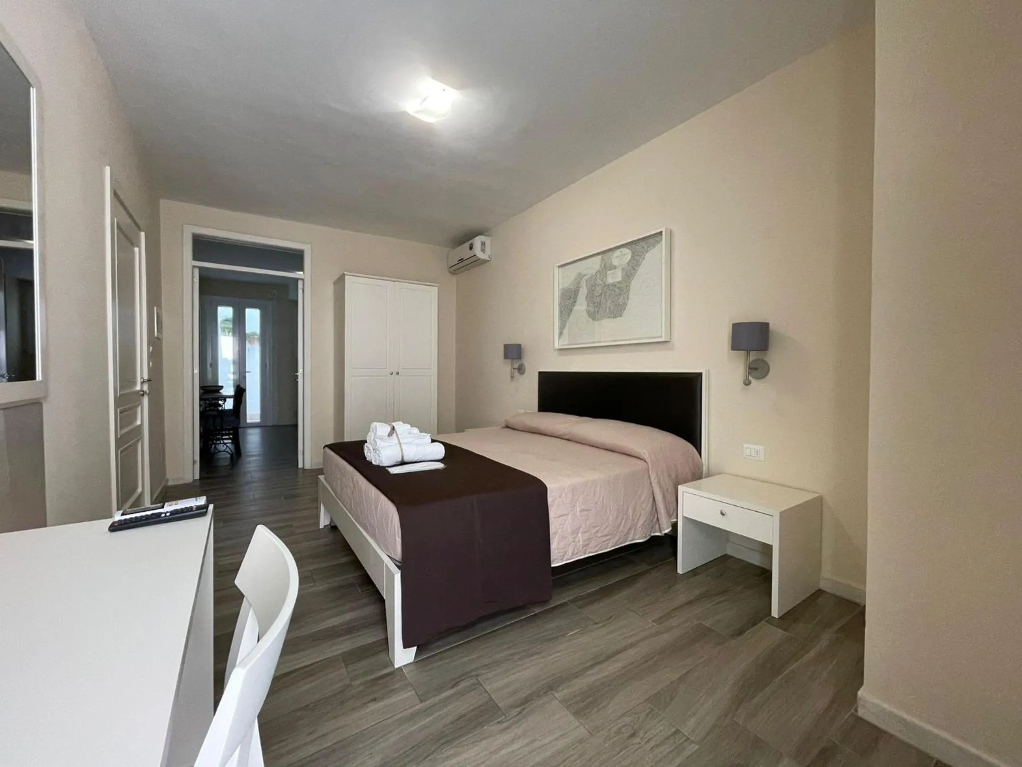 Bed in Faro Bianco Gallipoli Dependance