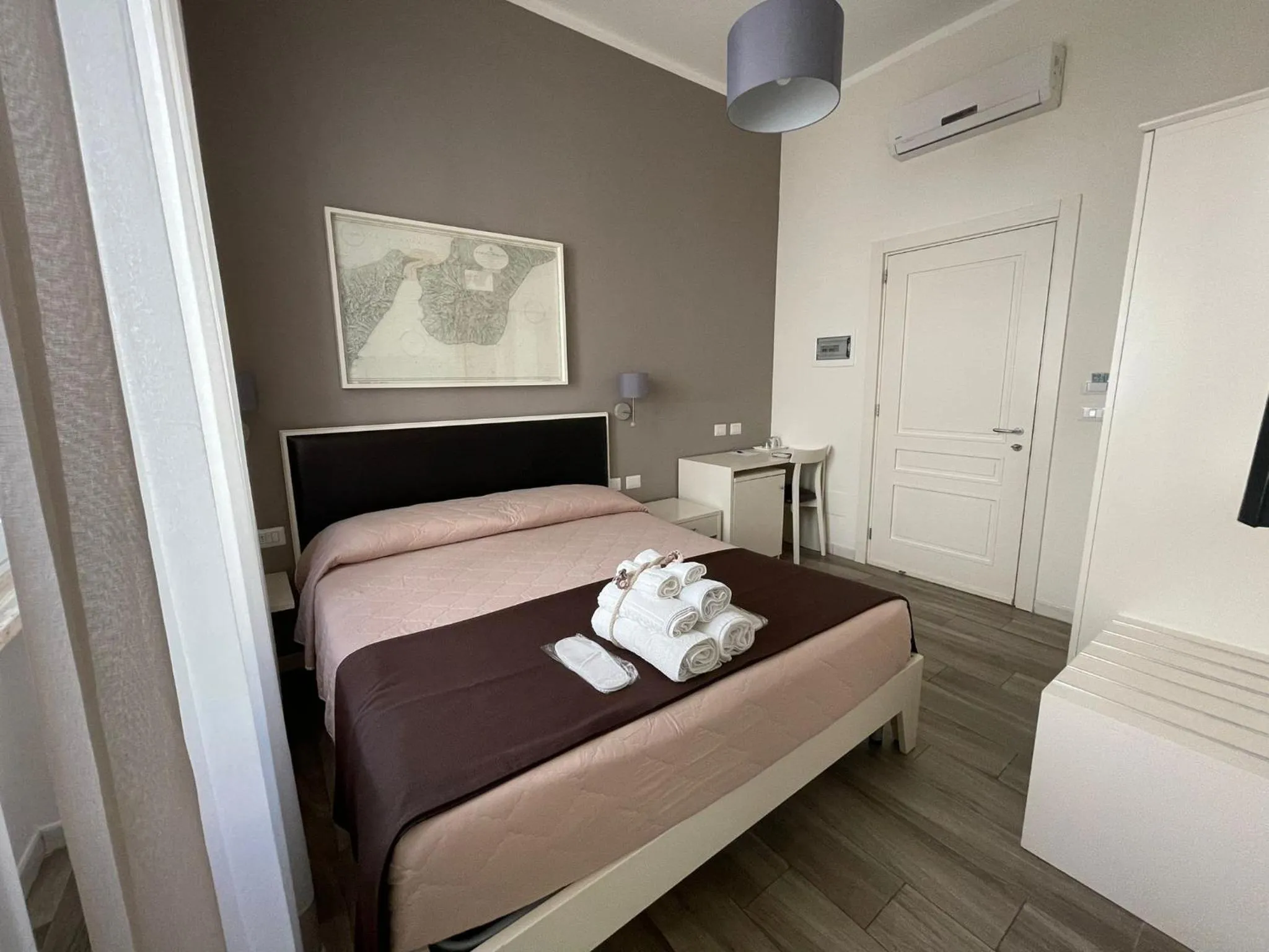 Bed in Faro Bianco Gallipoli Dependance