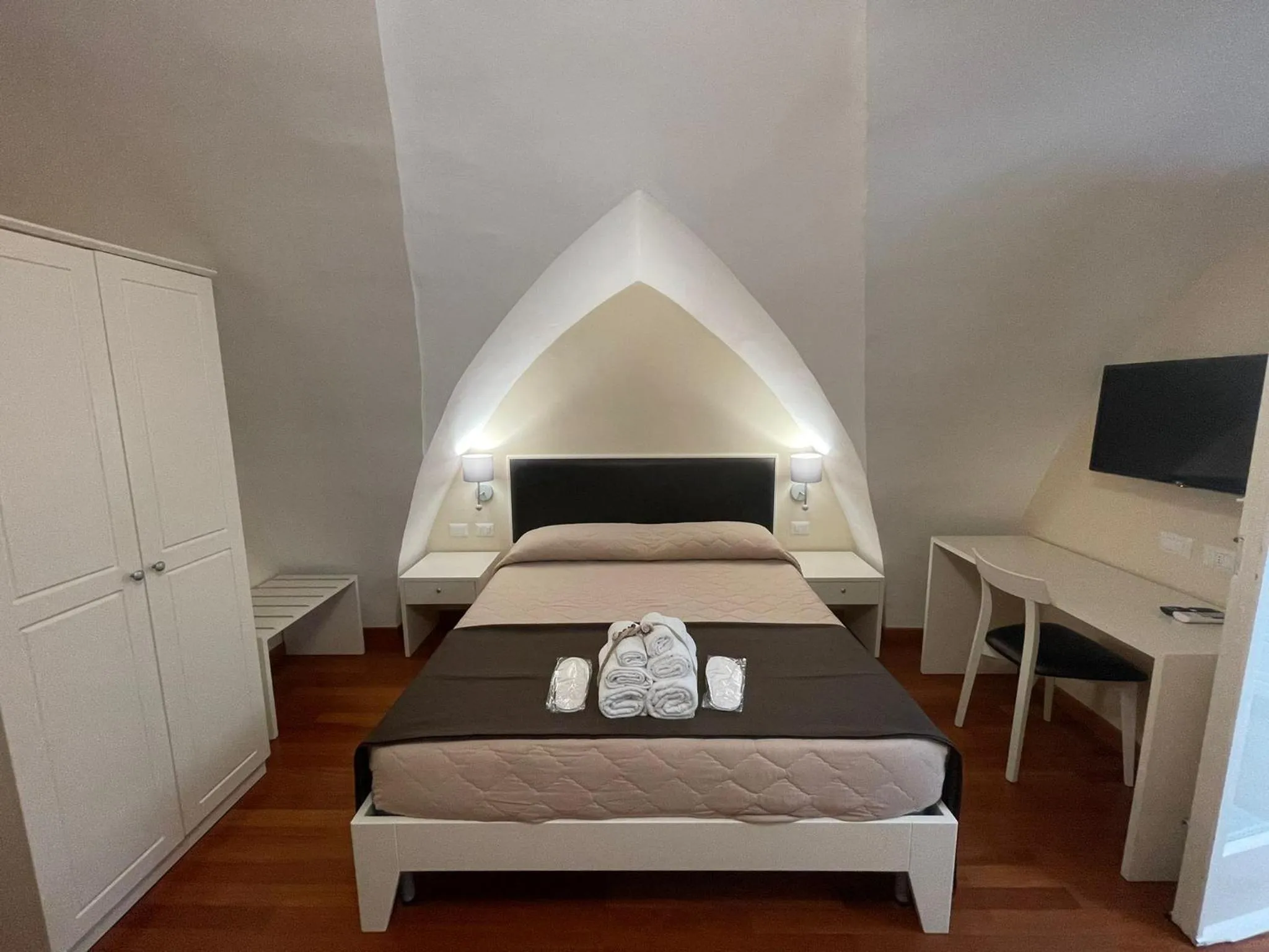 Bed in Faro Bianco Gallipoli Dependance