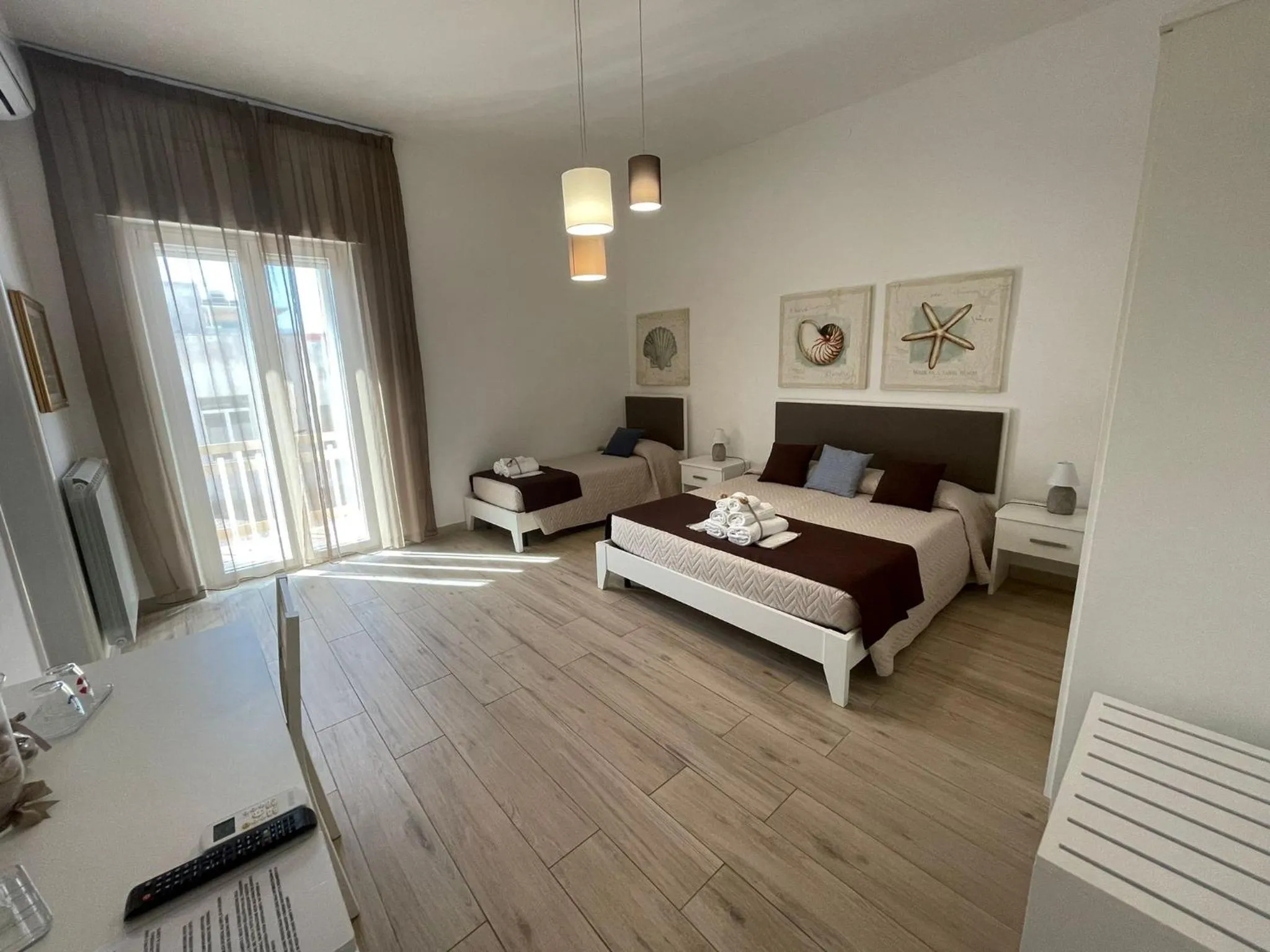 Bed in Faro Bianco Gallipoli Dependance