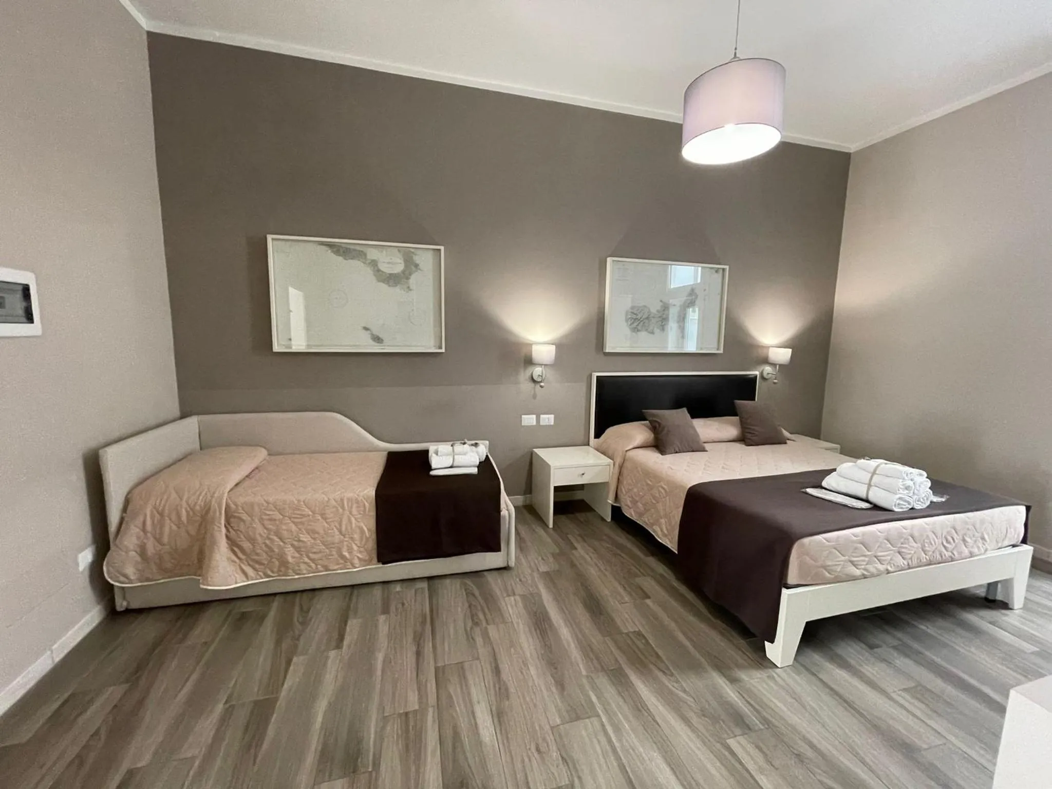 Bed in Faro Bianco Gallipoli Dependance