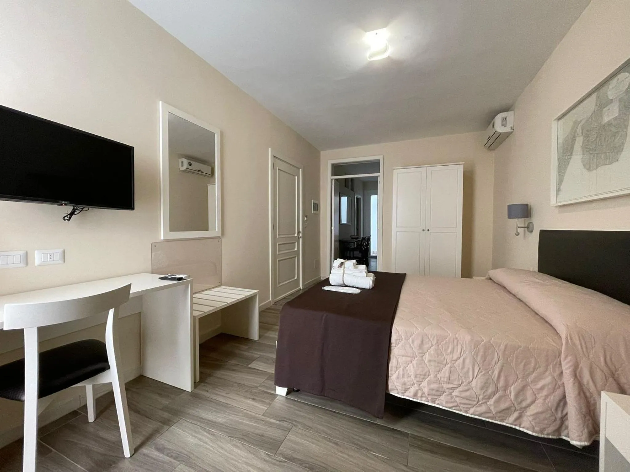 Bed in Faro Bianco Gallipoli Dependance