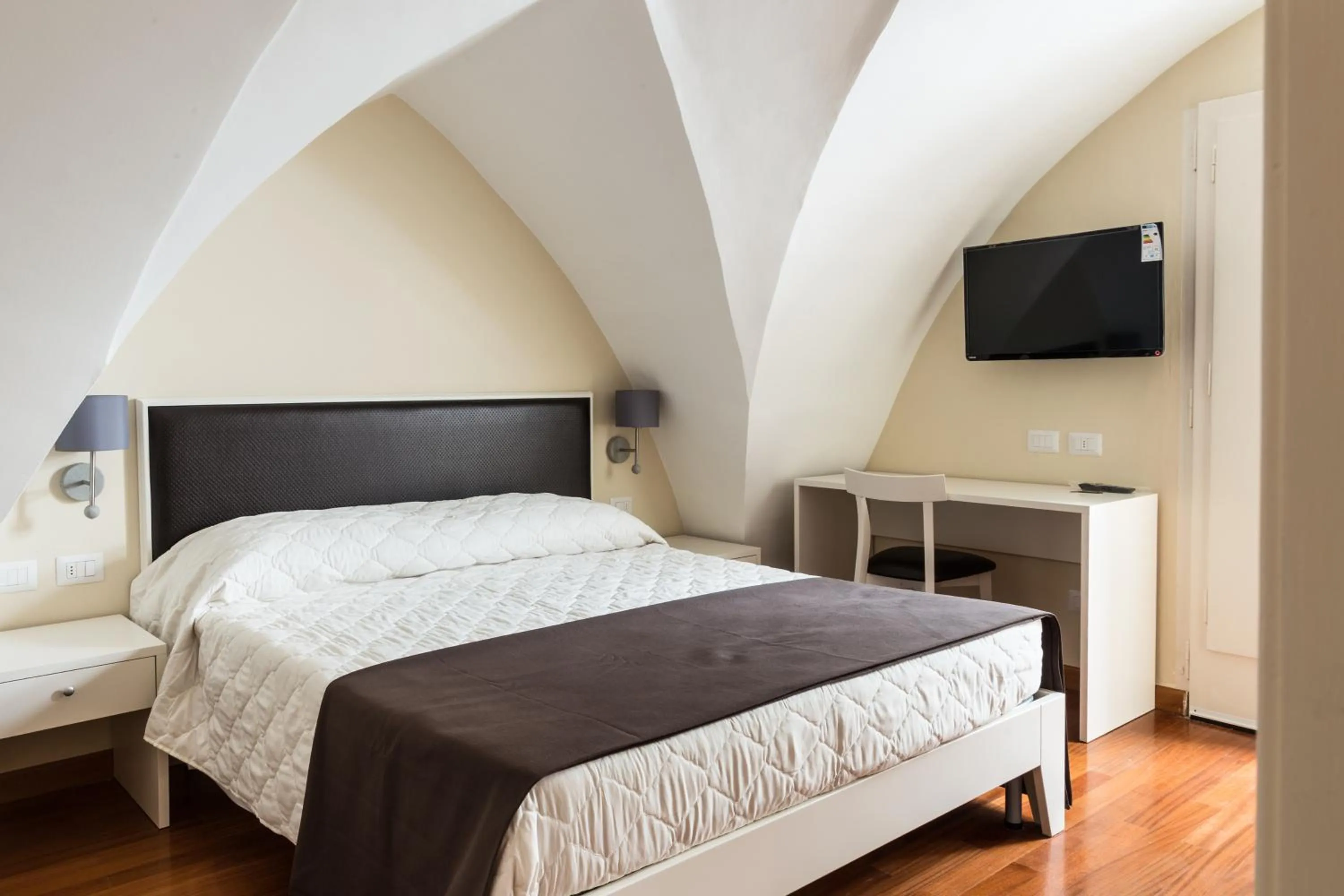 Communal lounge/ TV room, Bed in Faro Bianco Gallipoli Dependance