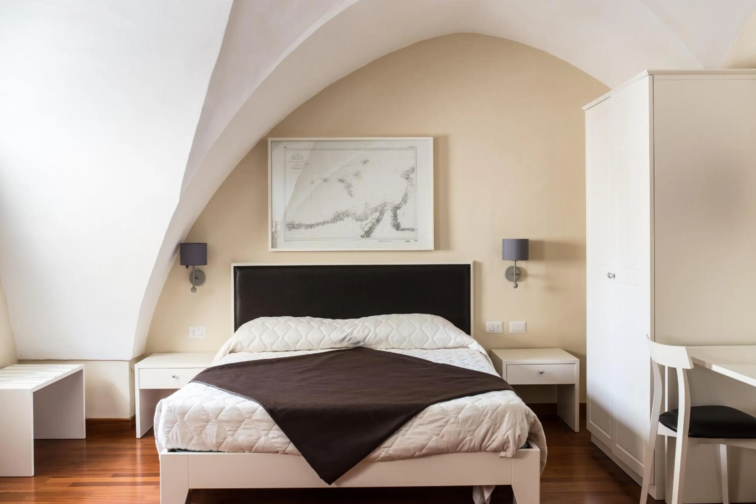 Bed in Faro Bianco Gallipoli Dependance