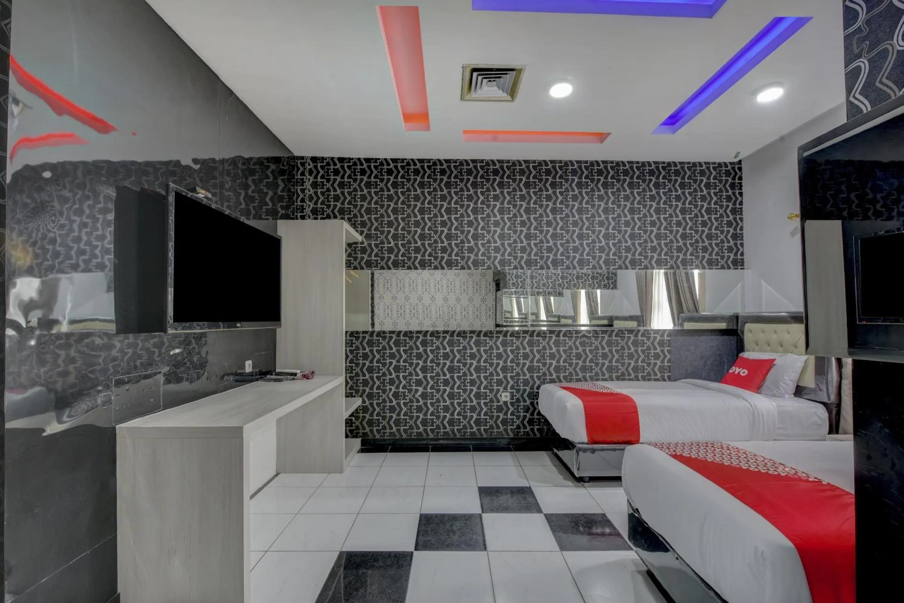 Bedroom in Super OYO 4010 Zaara Guest House Syariah