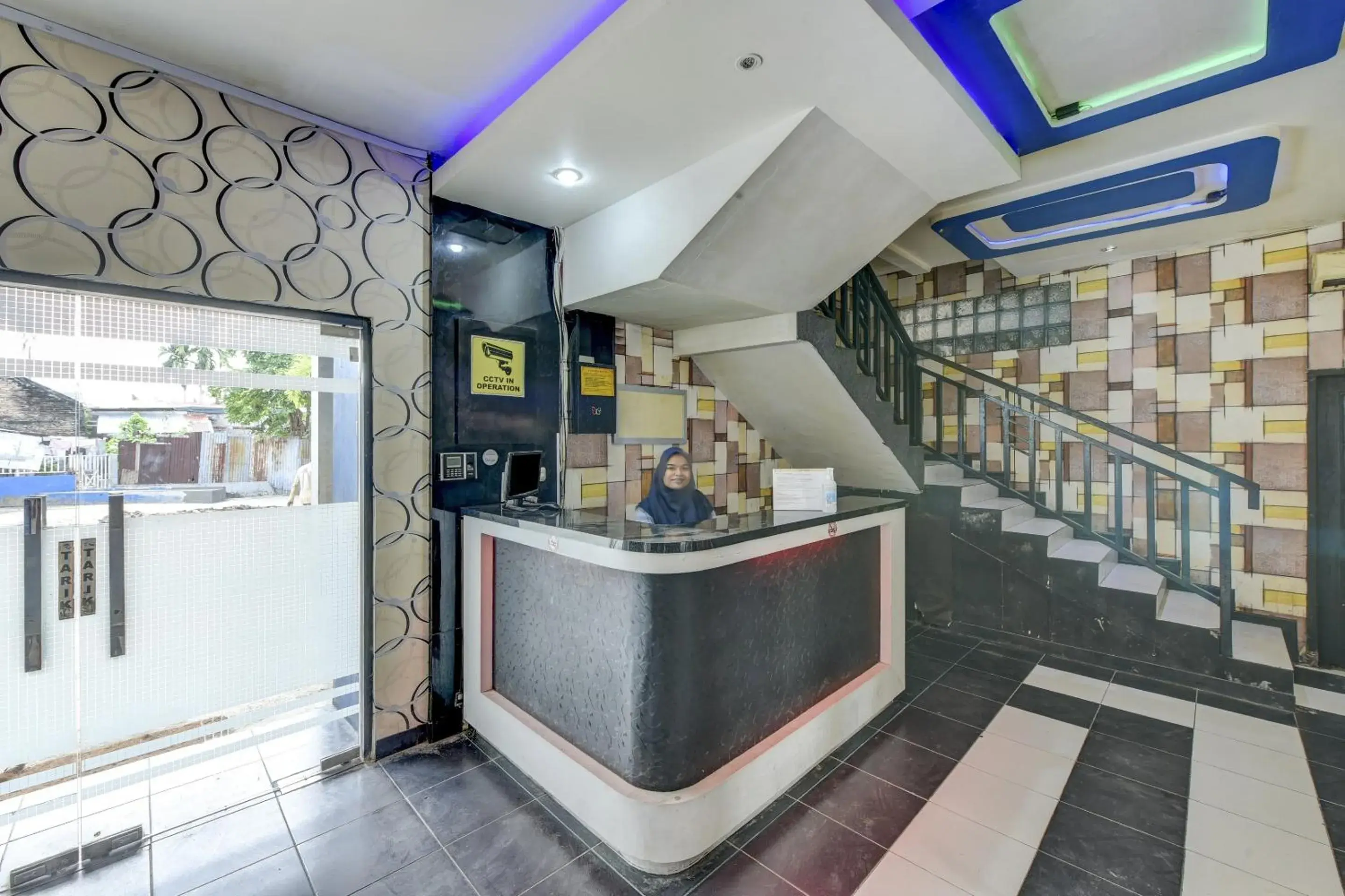 Lobby or reception in Super OYO 4010 Zaara Guest House Syariah Lobby or reception in Super OYO 4010 Zaara Guest House Syariah