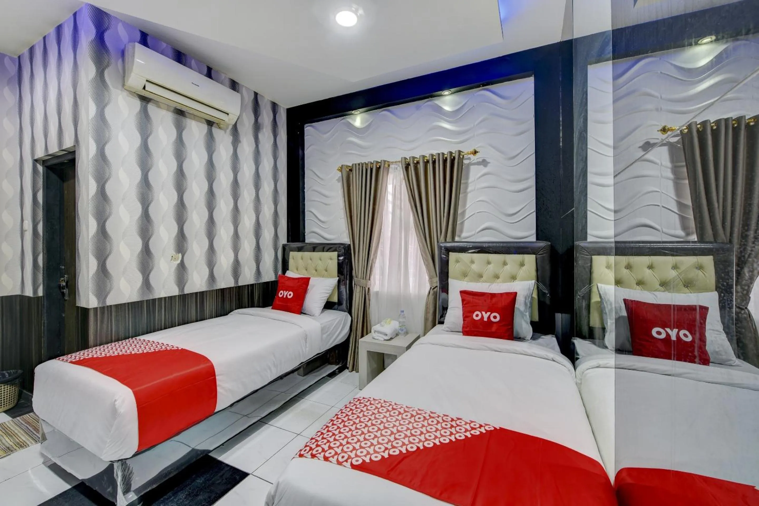 Bedroom in Super OYO 4010 Zaara Guest House Syariah