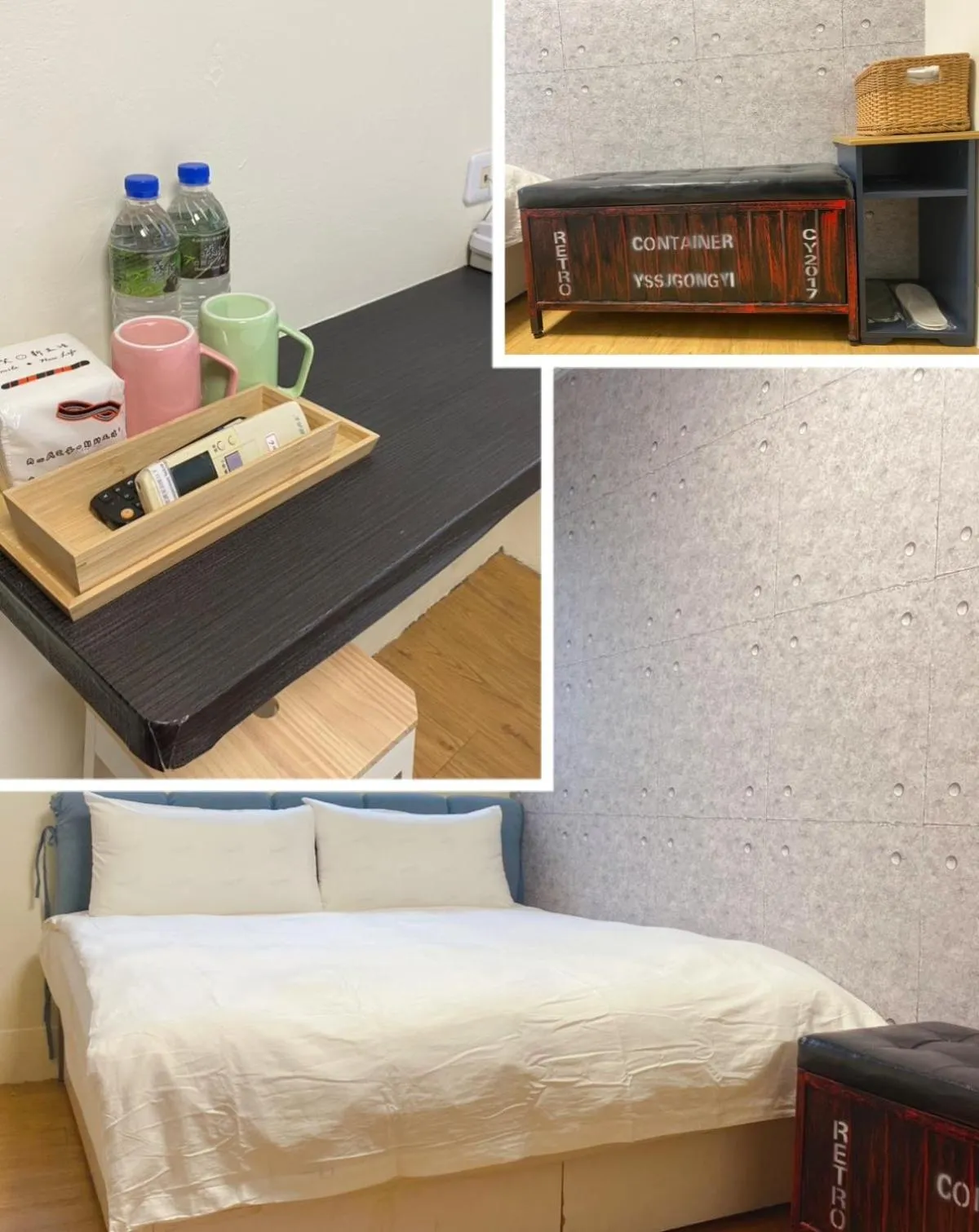 Bed in SharonInn閒雲小居會館