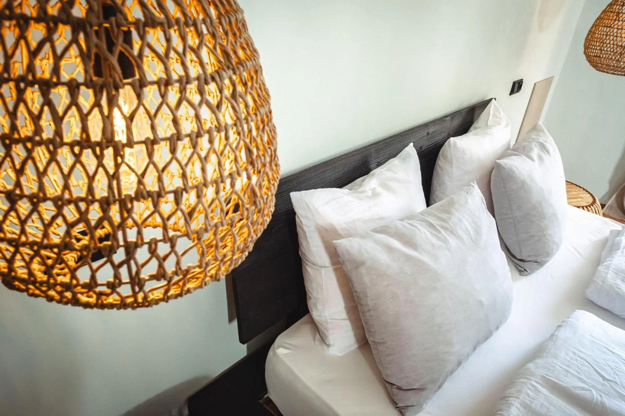 Bed in Der Steinerwirt - hangout & hotel