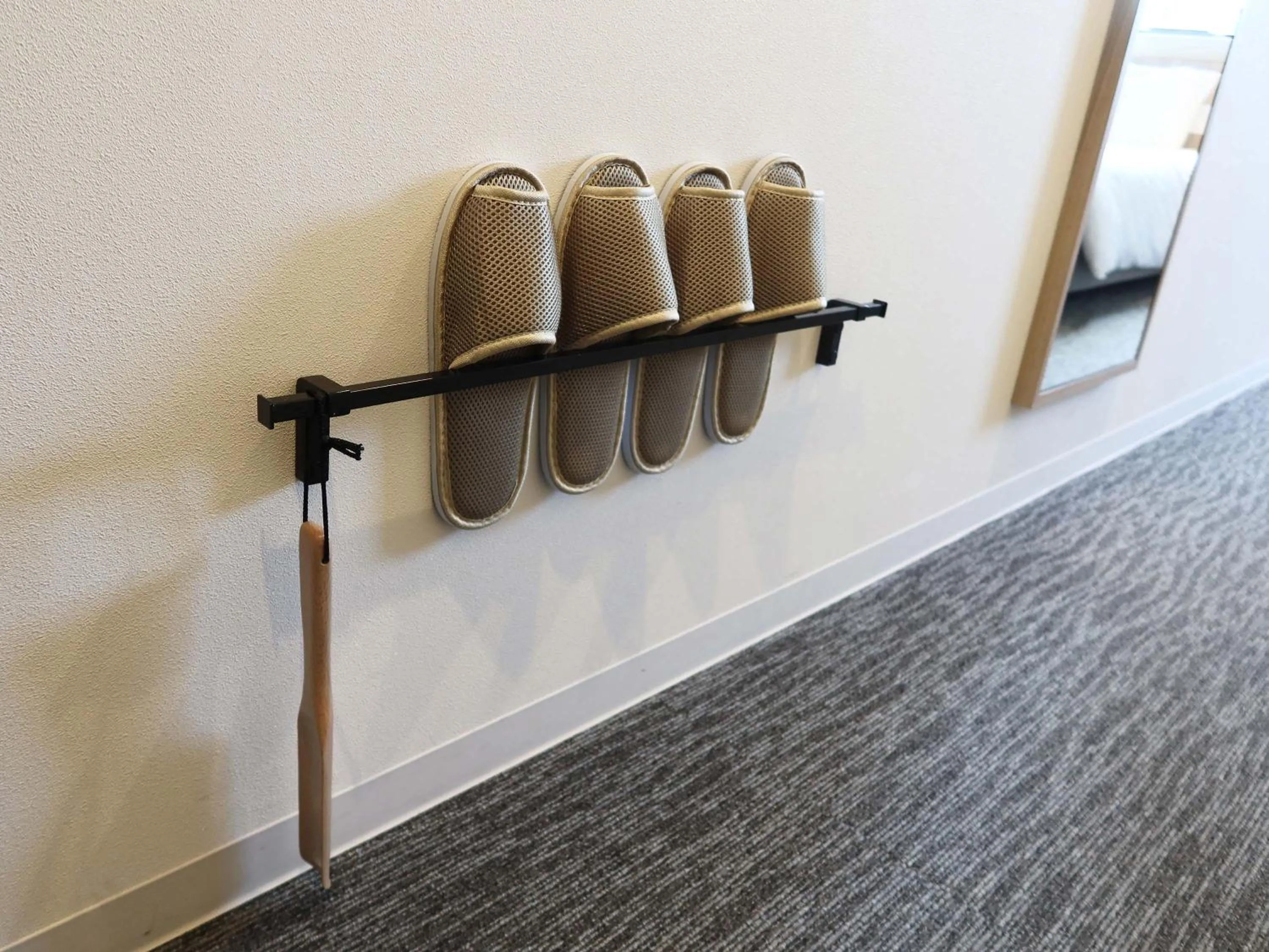 furniture in Henn na Hotel Komatsu Ekimae