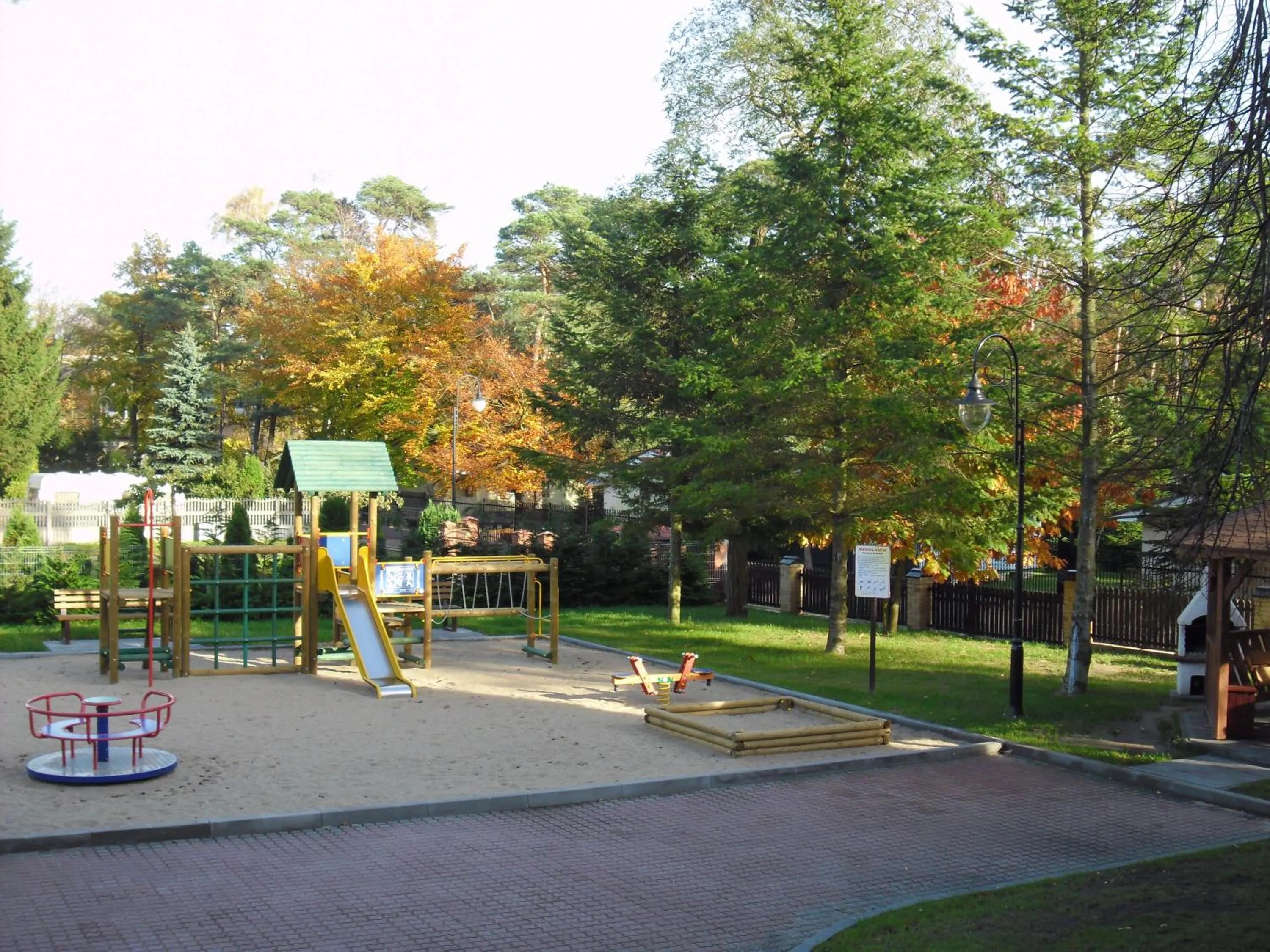 Property building in Leśny Dwór