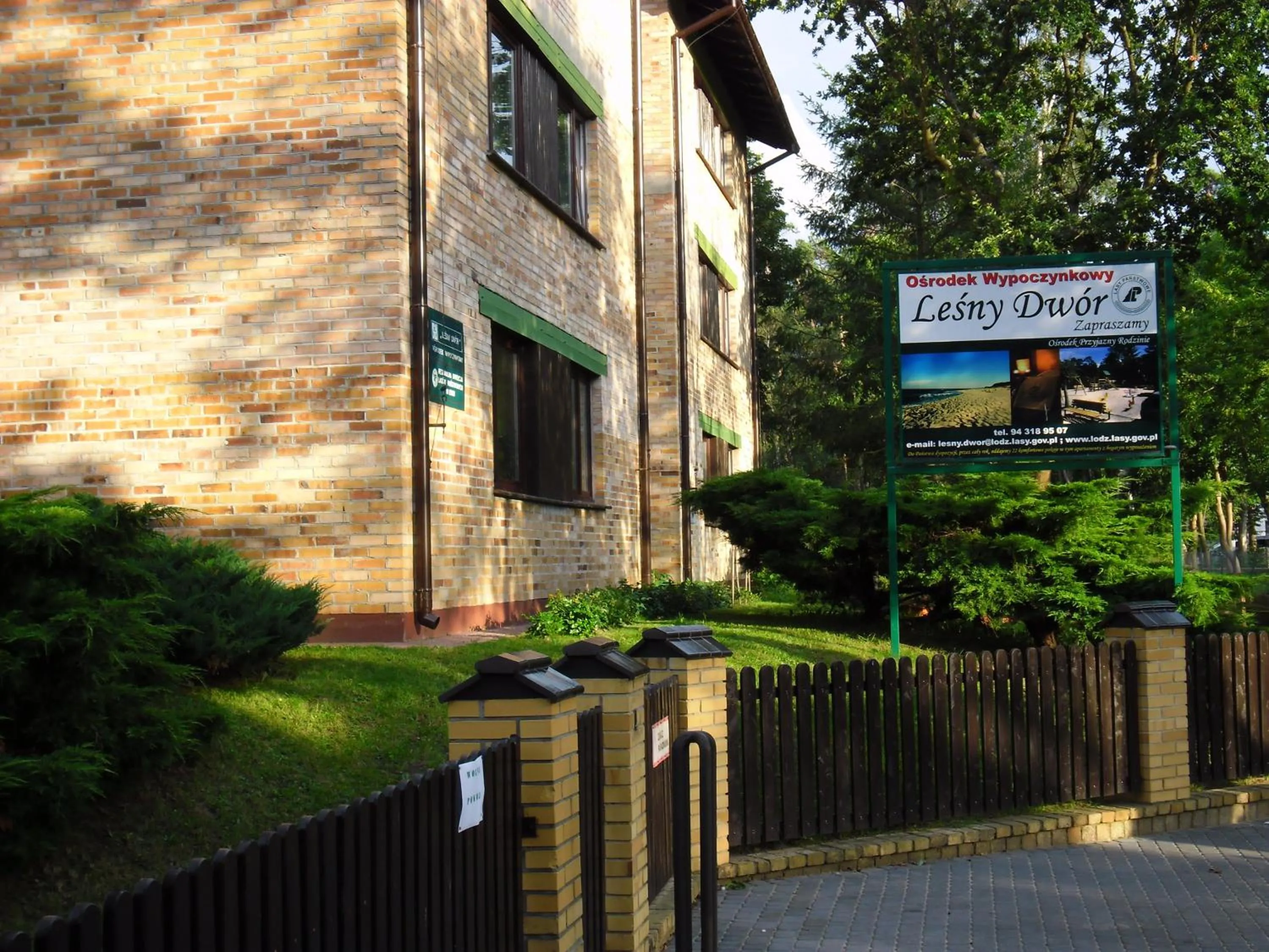 Property building in Leśny Dwór