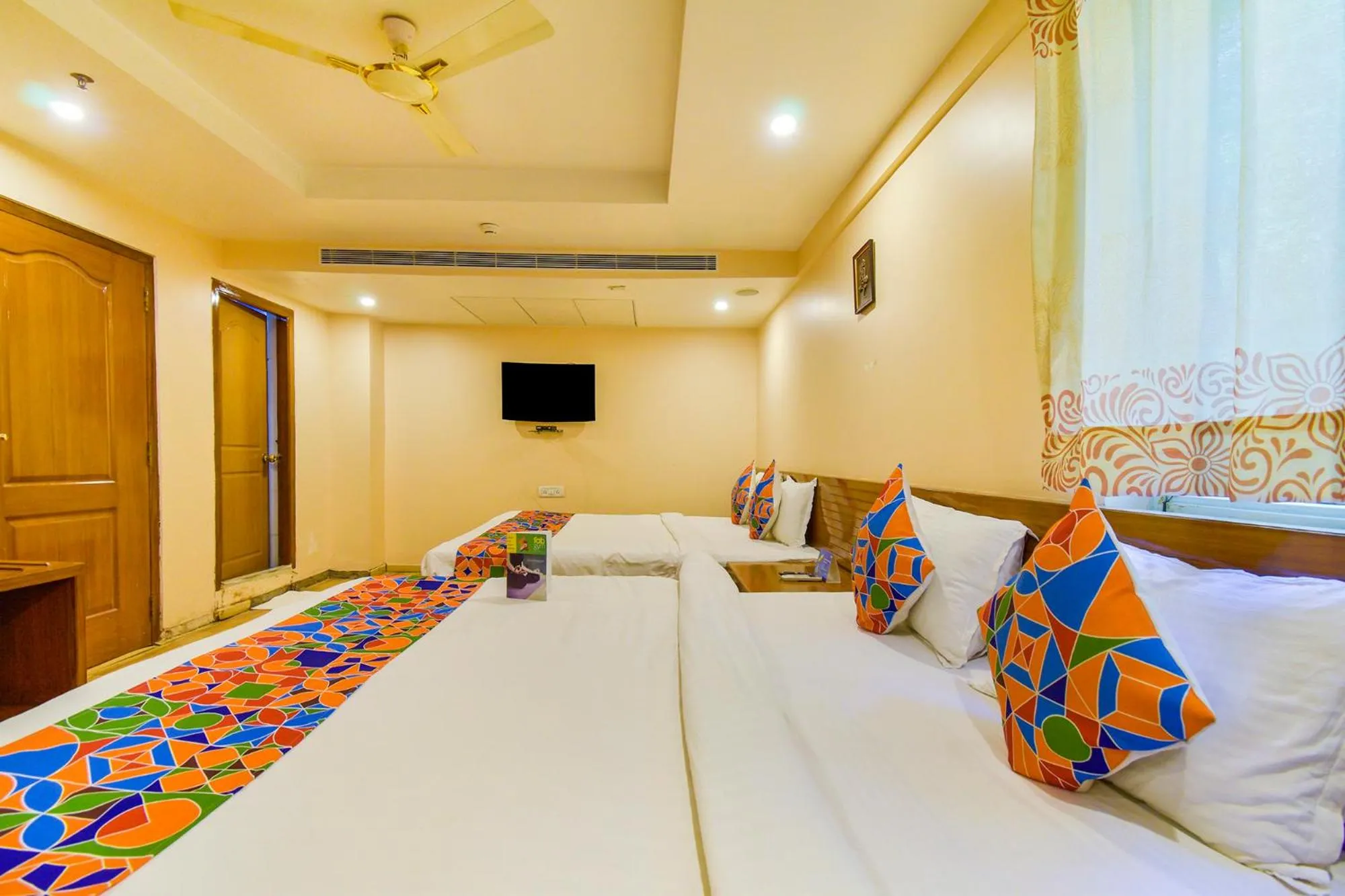 Bedroom, Bed in Via Deccan Heritage