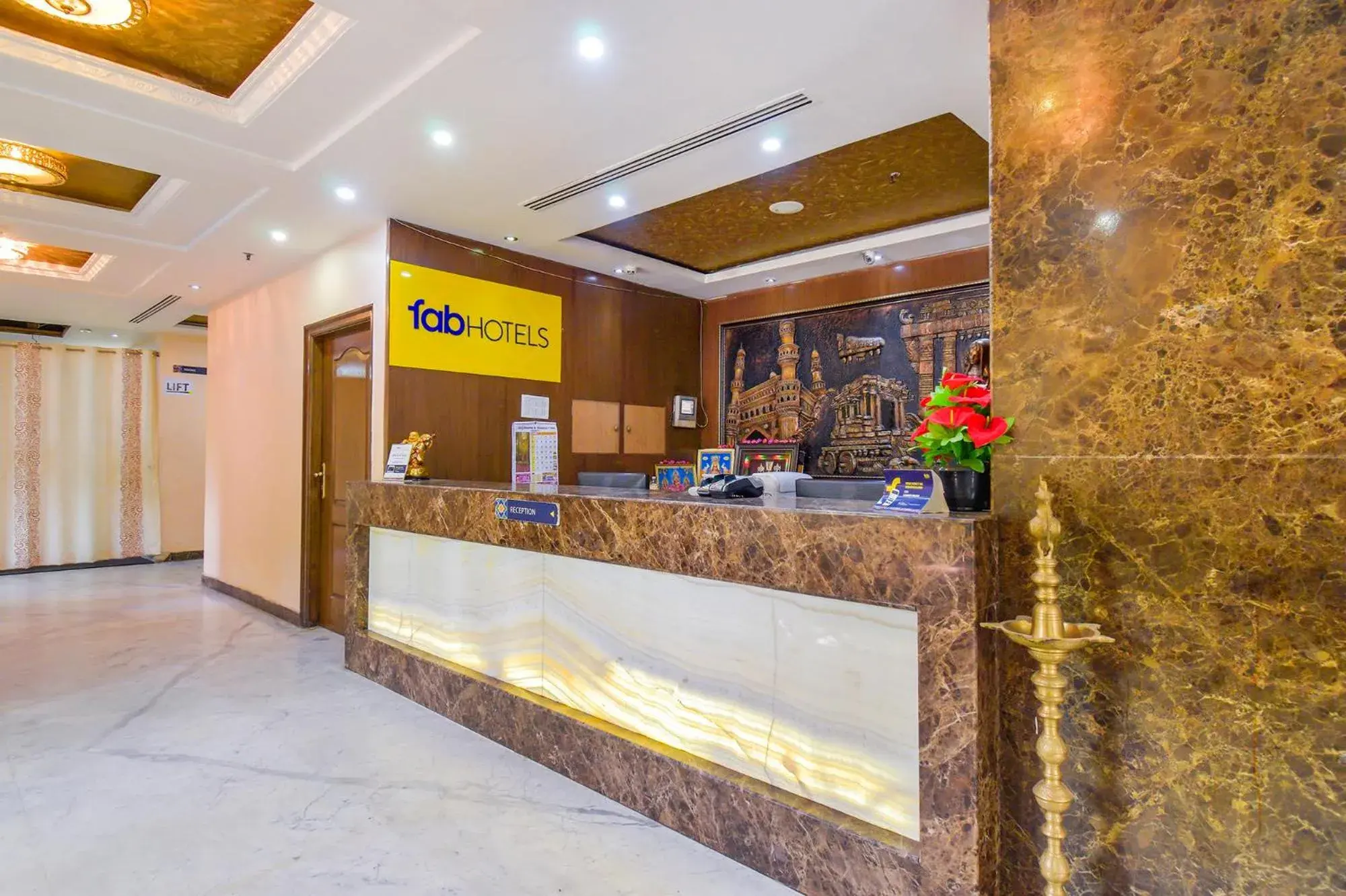 Lobby or reception in Hotel Deccan Heritage Lobby or reception in Hotel Deccan Heritage