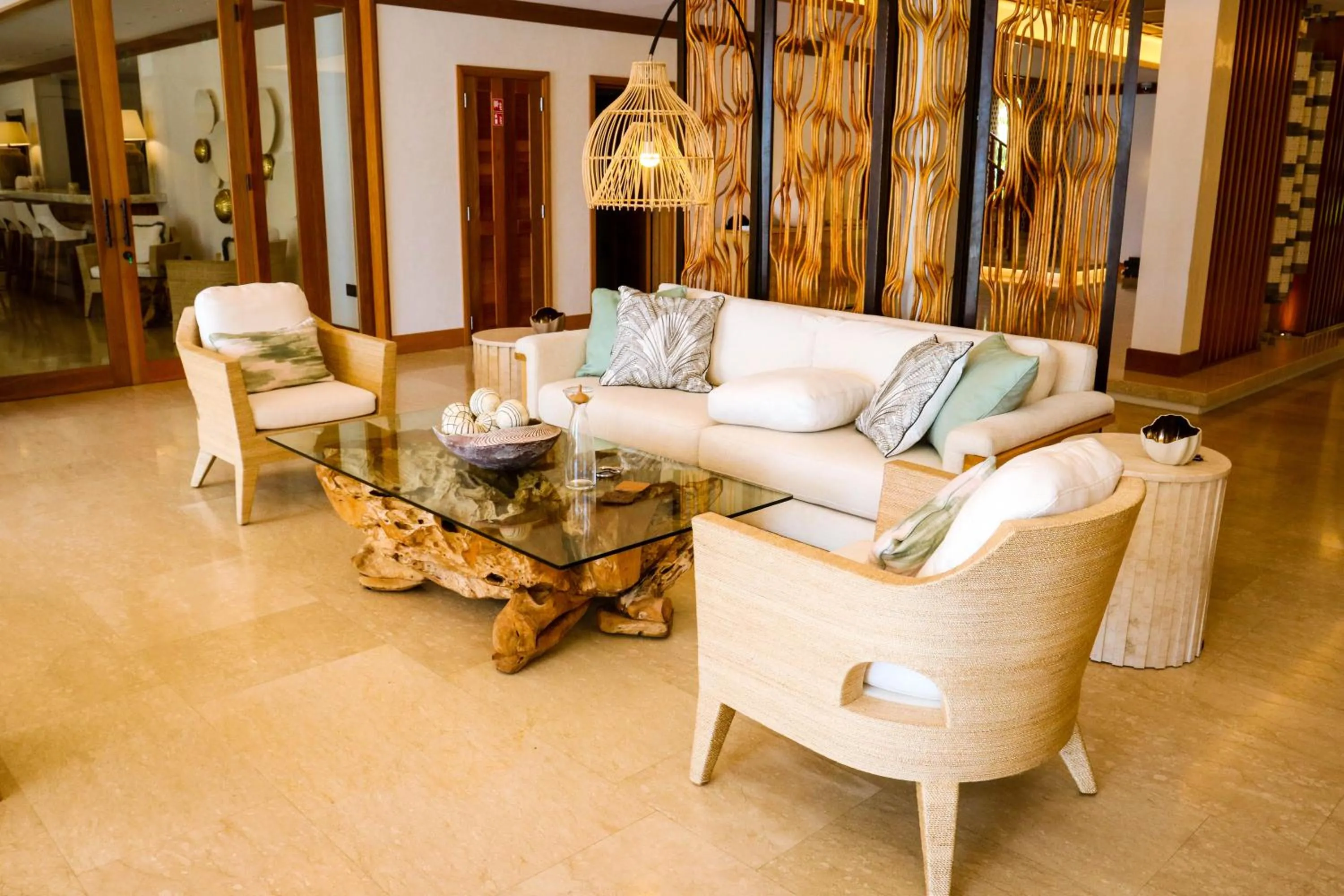 Living room in L'Escale Resort Marina & Spa - Small Luxury Hotels of the World