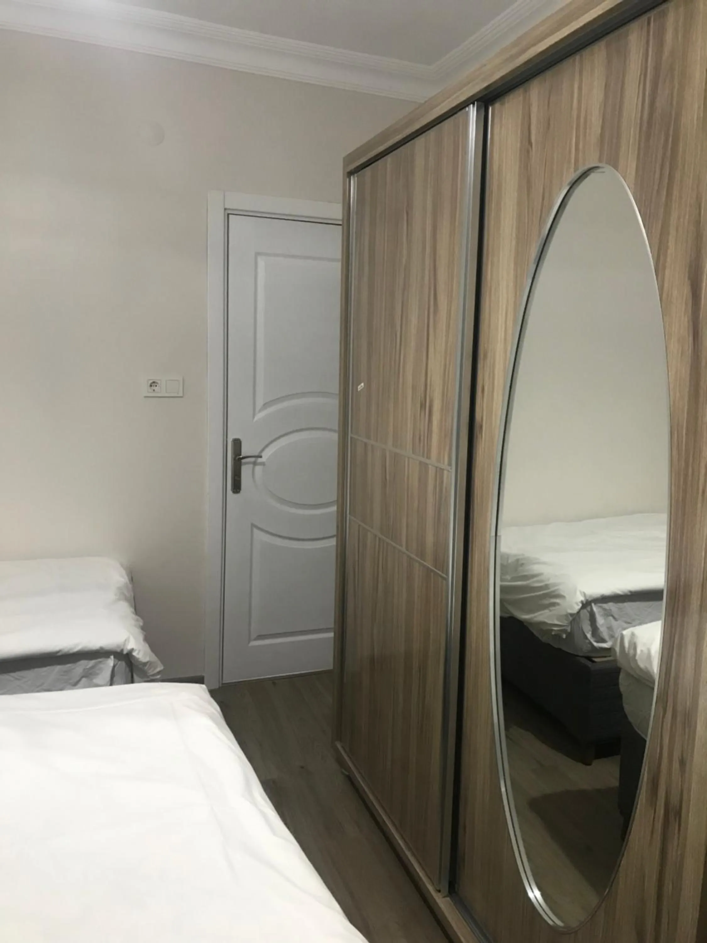 Bed in Hakan’s apartment